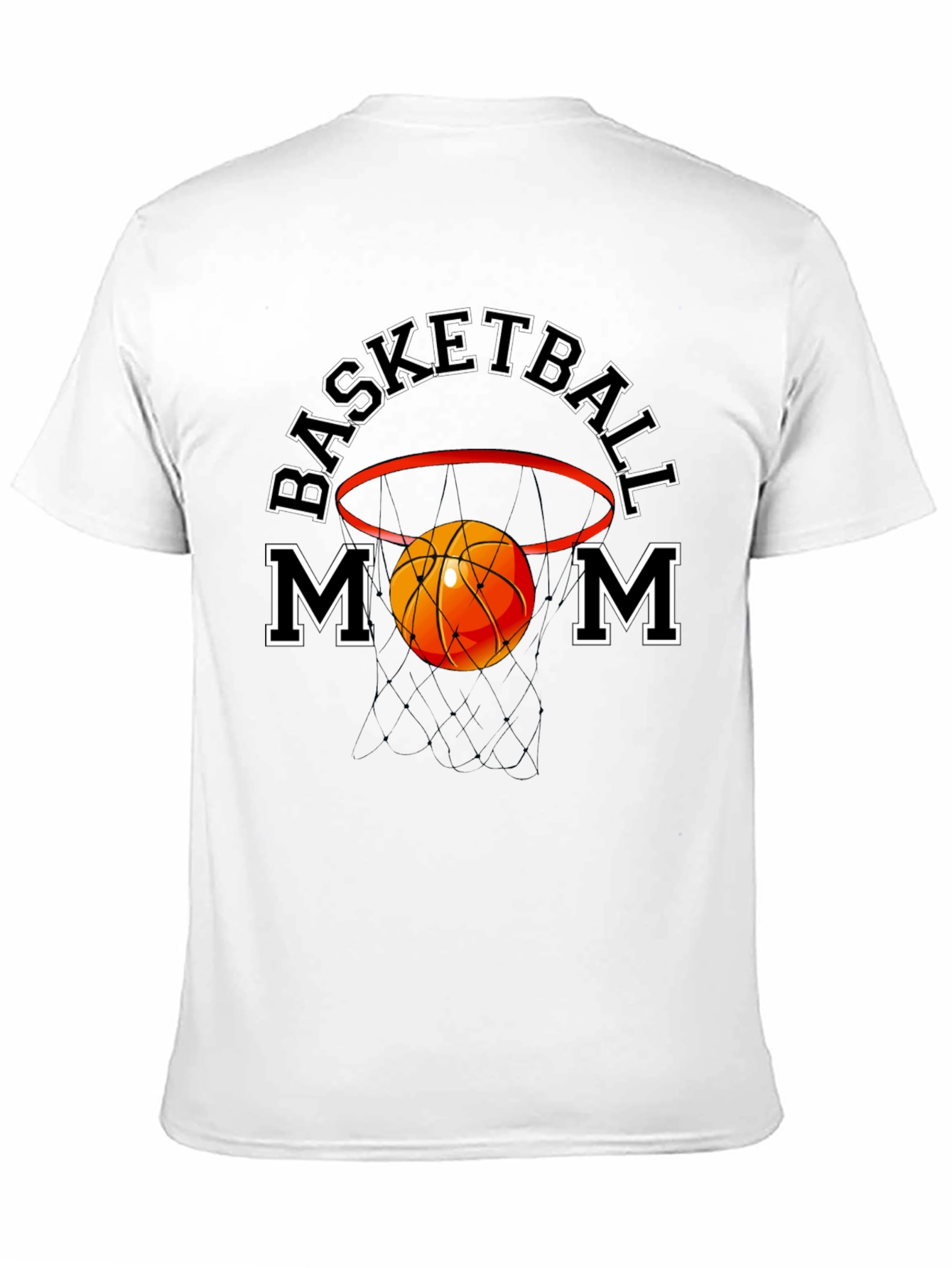 Basketball Mom Graphic T-Shirt