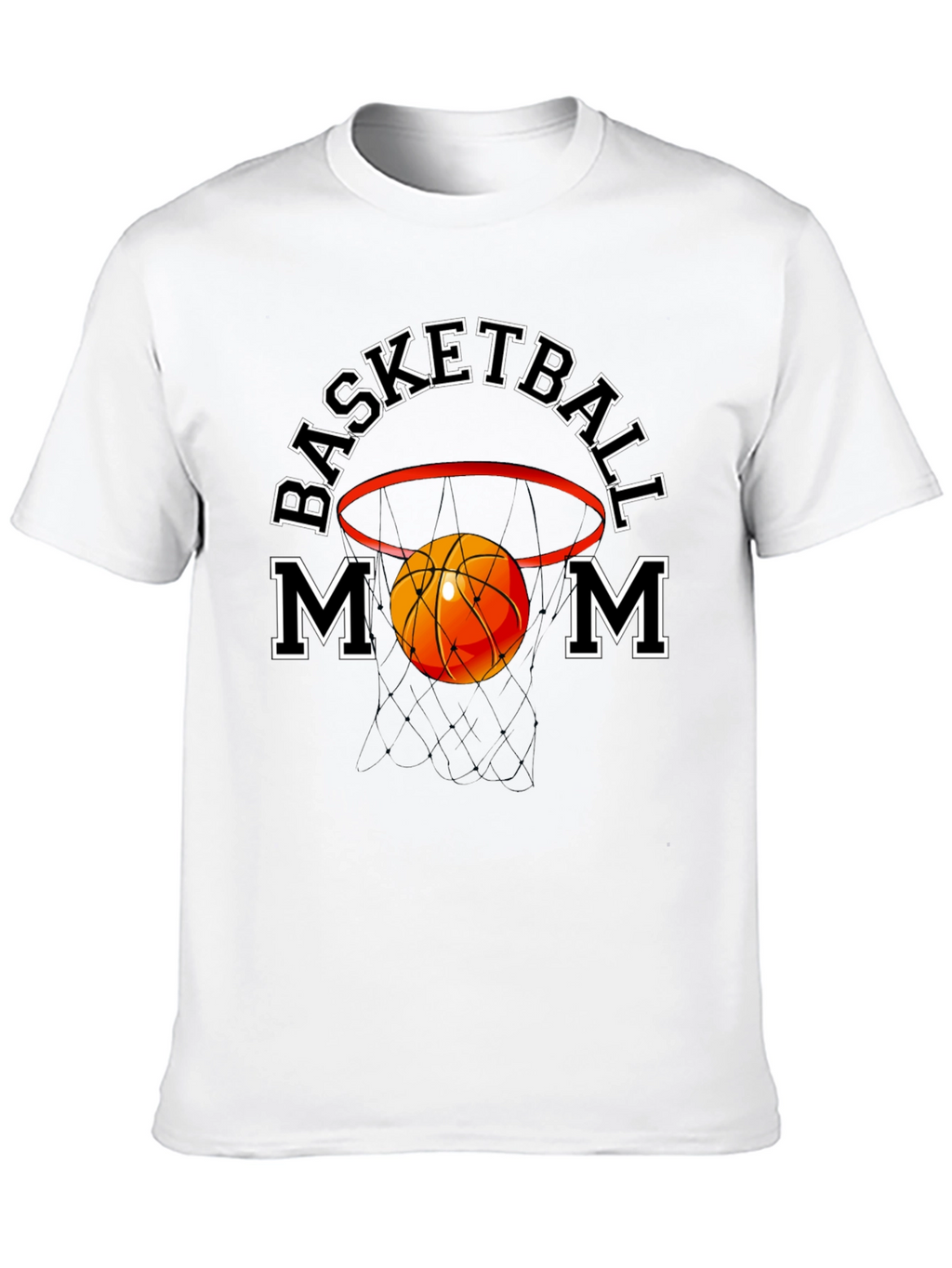 Basketball Mom Graphic T-Shirt