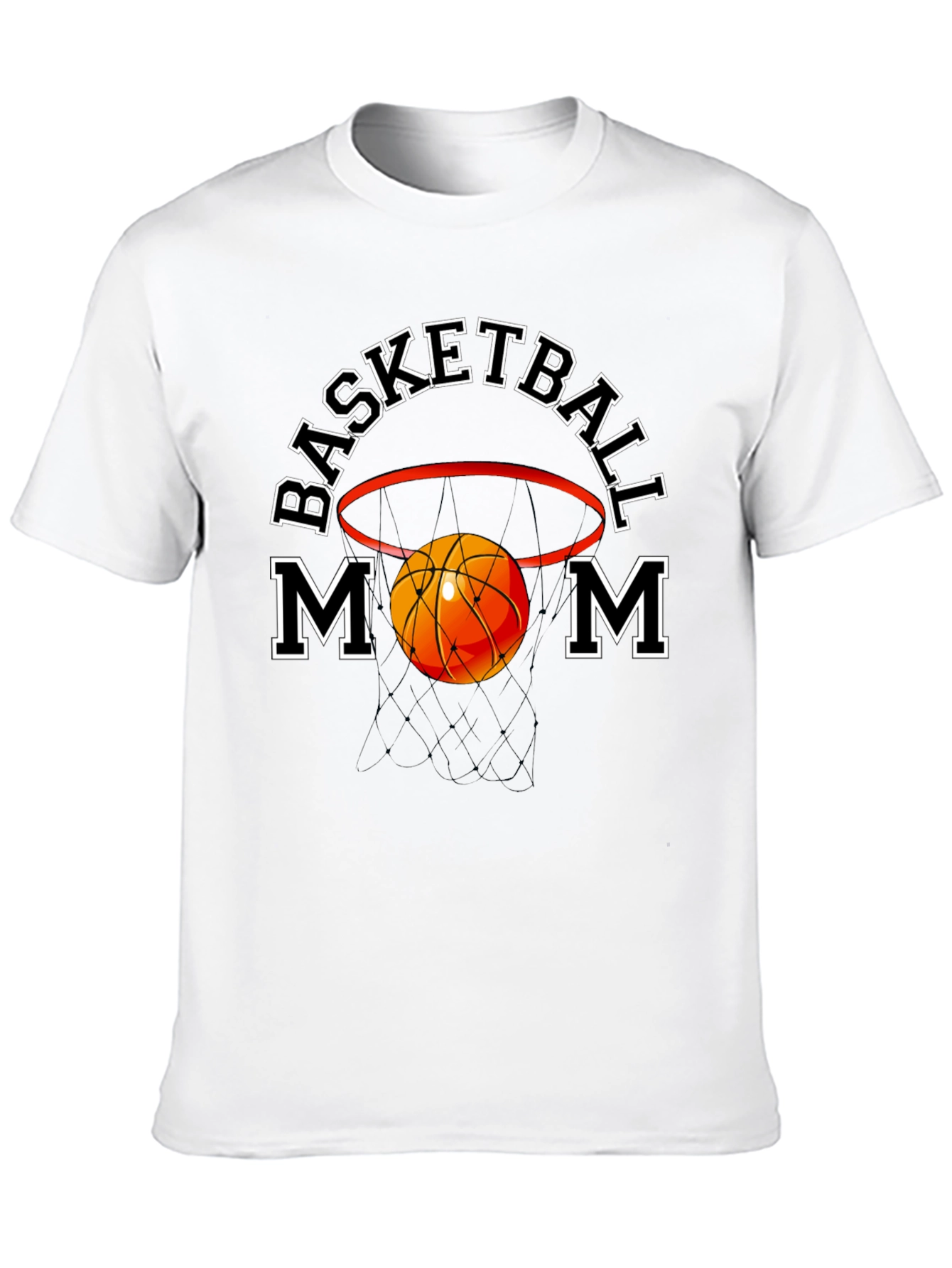 Basketball Mom Graphic T-Shirt
