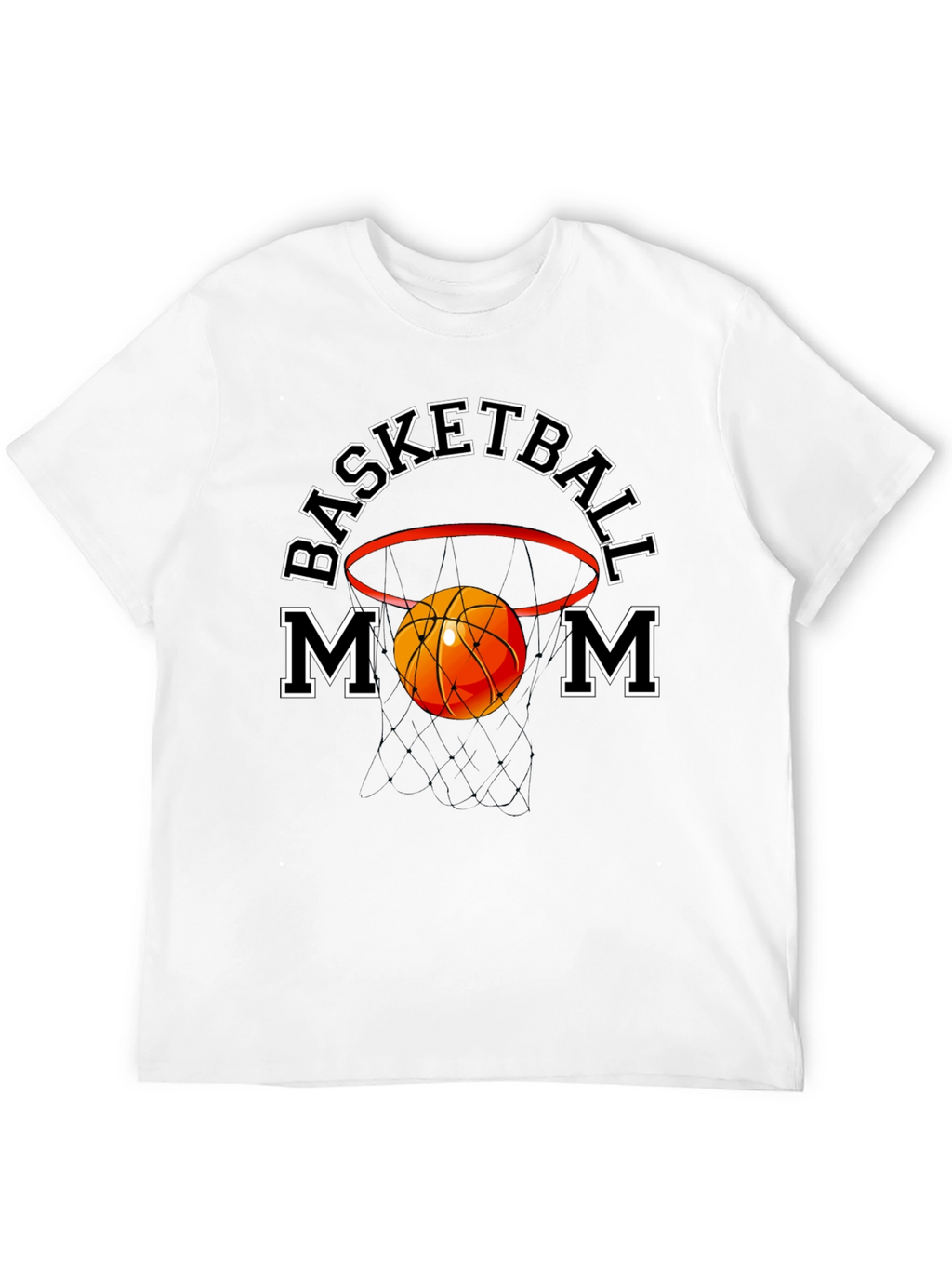 Basketball Mom Graphic T-Shirt
