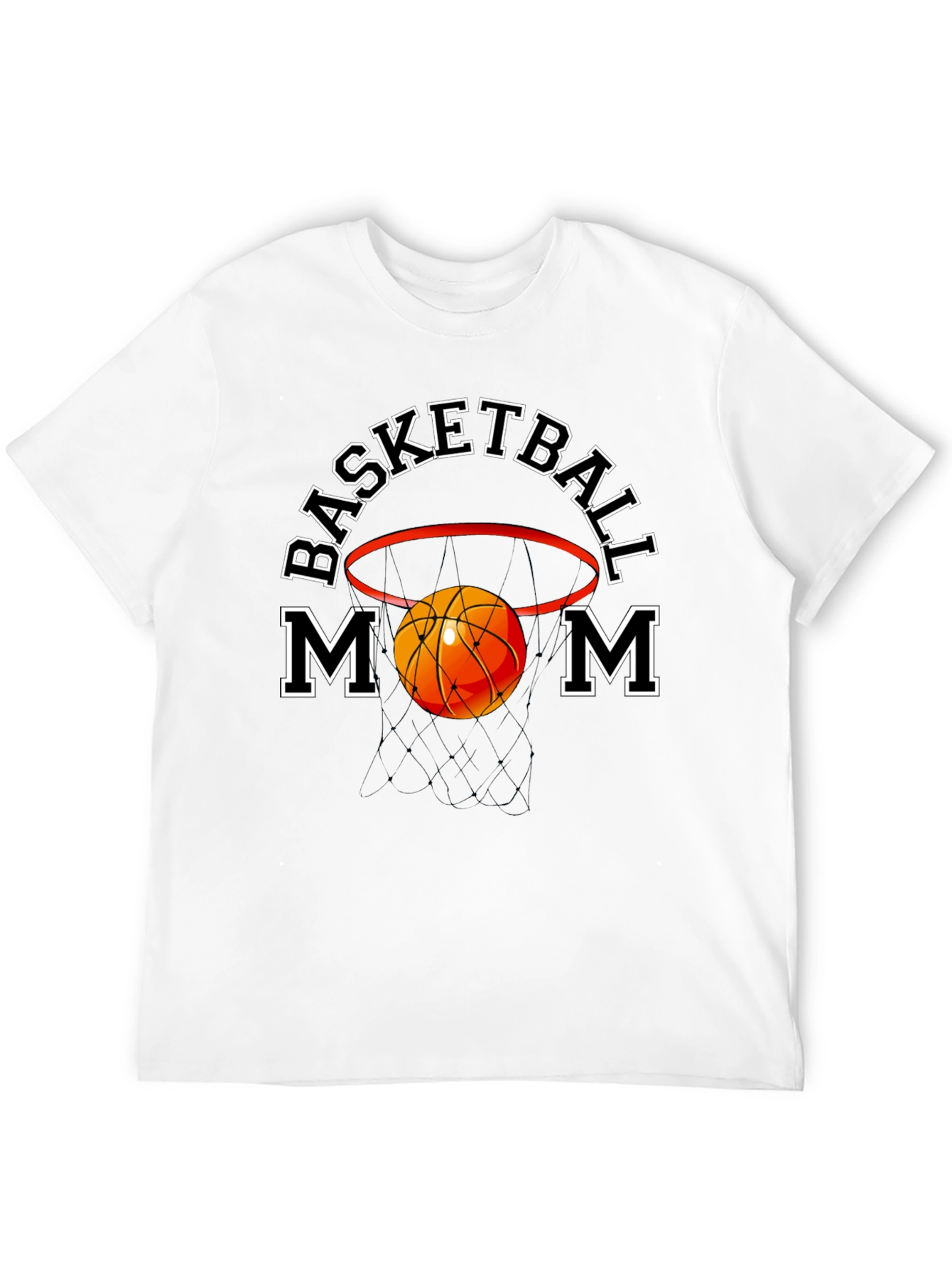 Basketball Mom Graphic T-Shirt