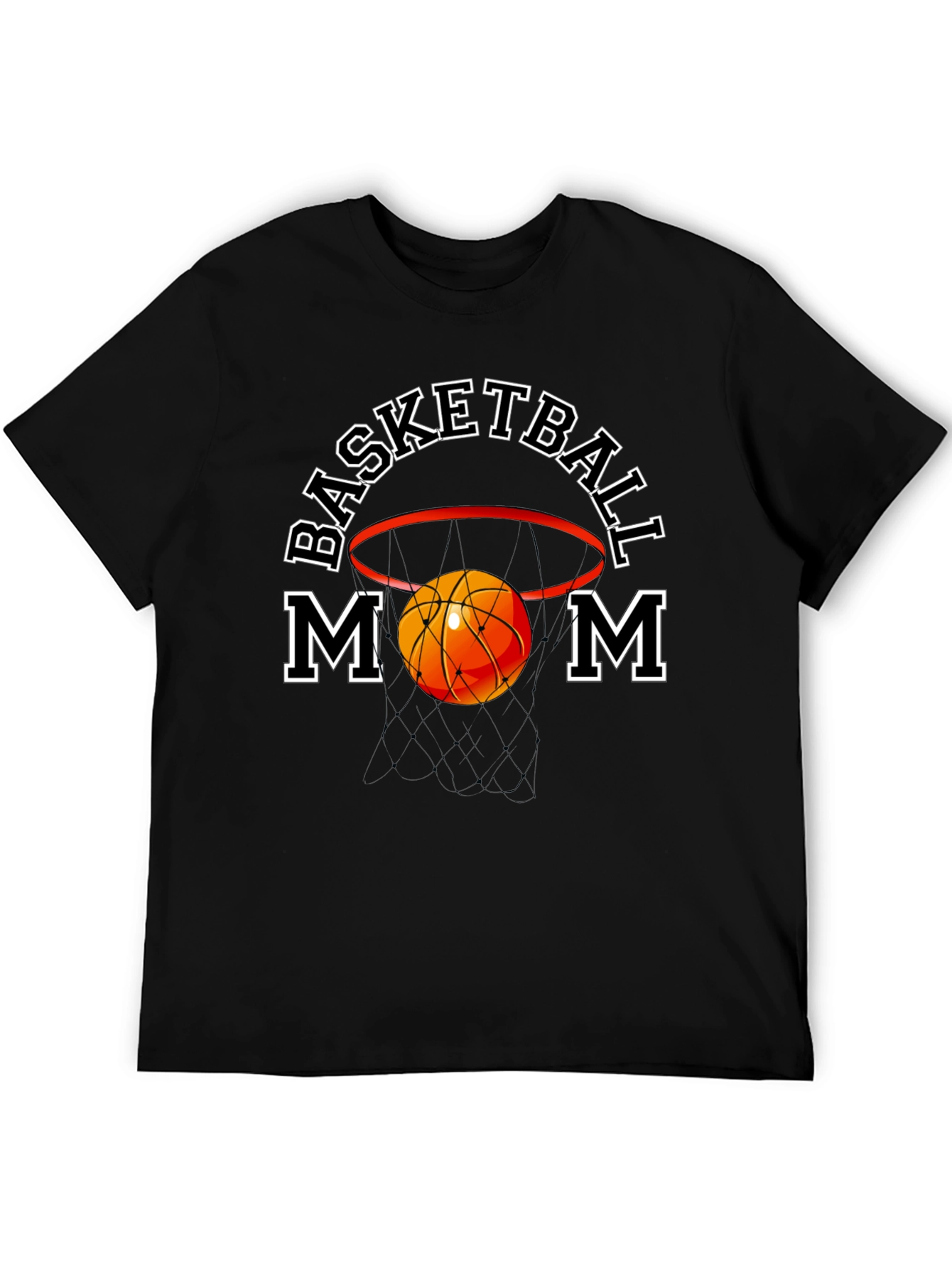 Basketball Mom Graphic T-Shirt