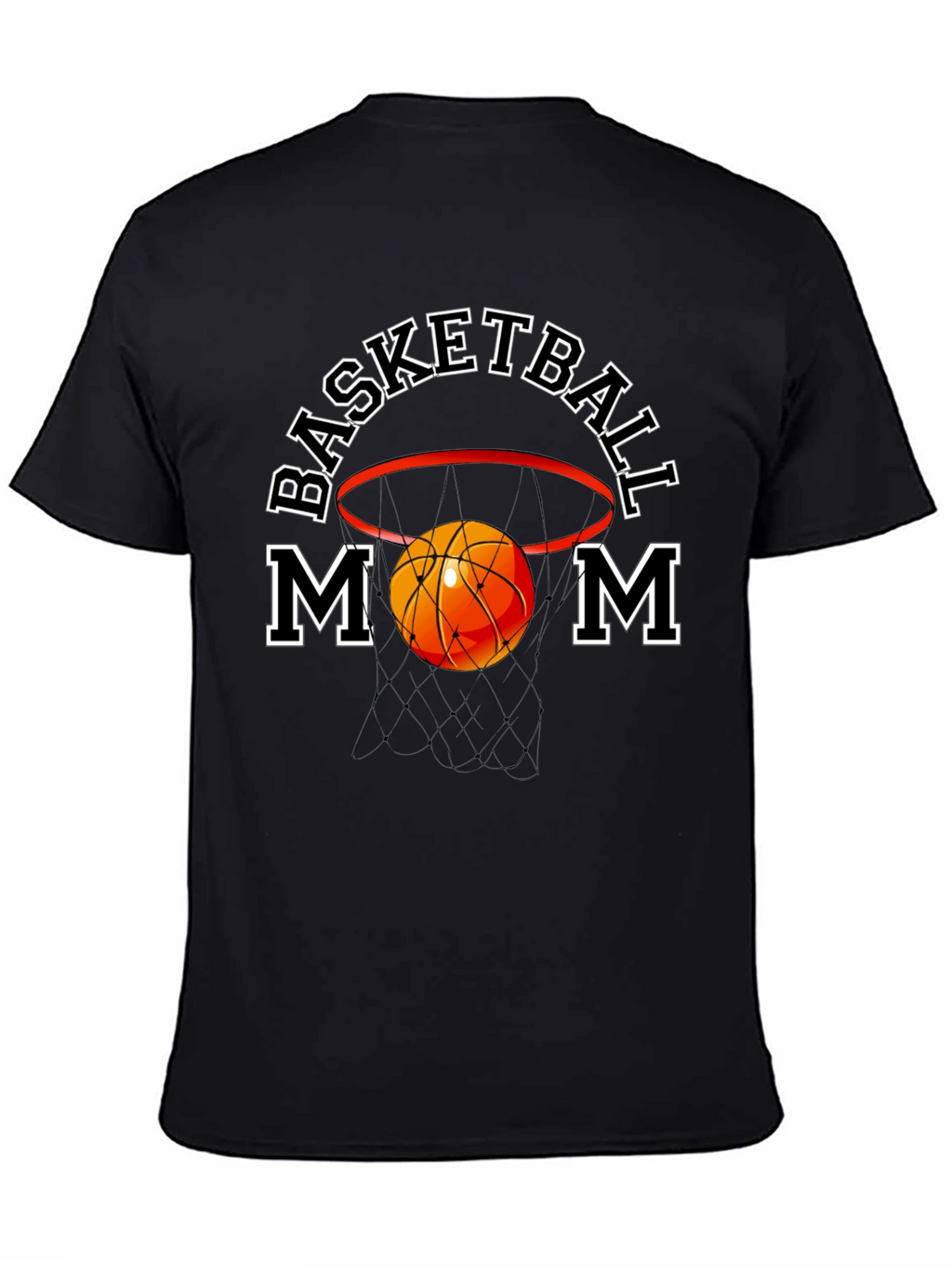 Basketball Mom Graphic T-Shirt
