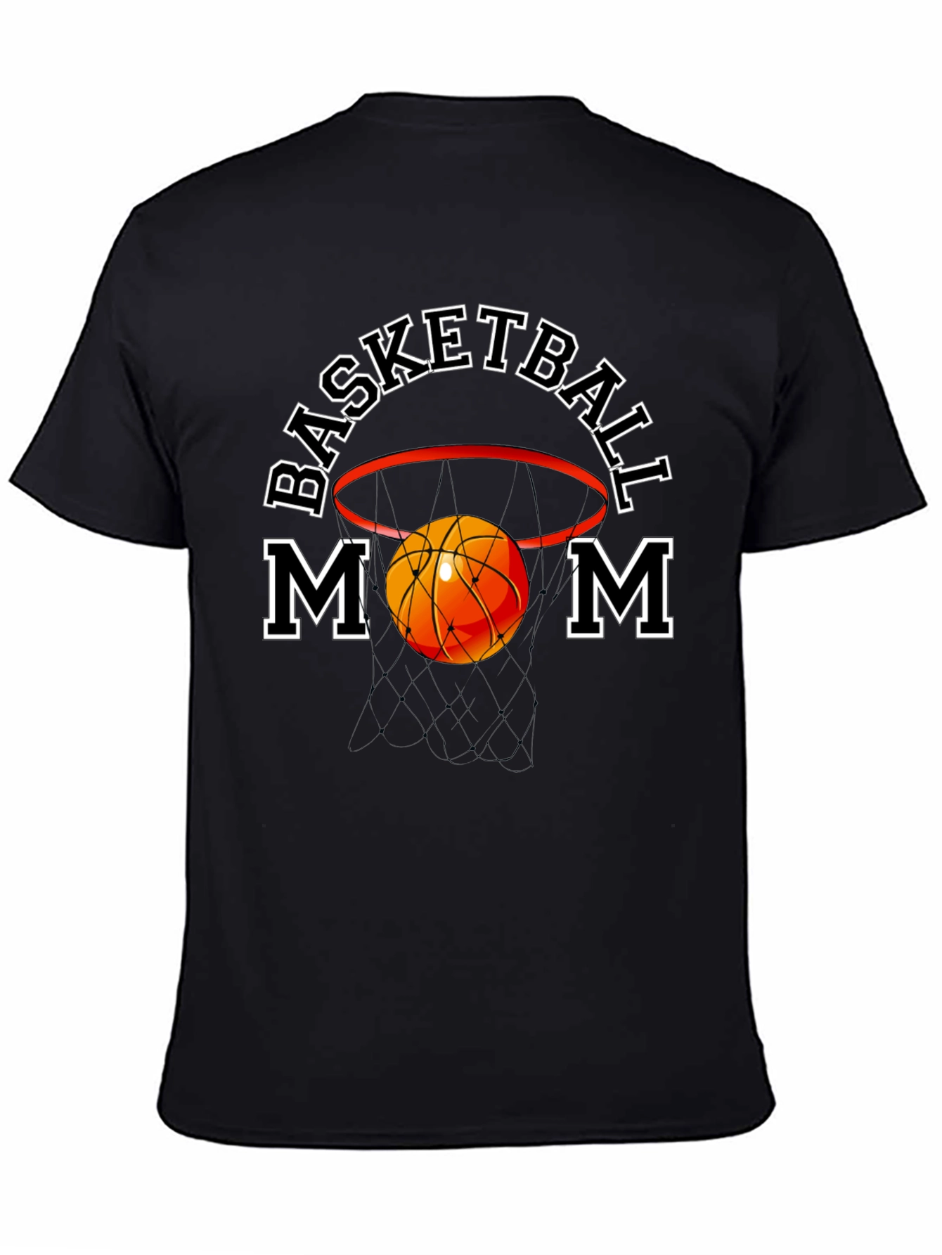 Basketball Mom Graphic T-Shirt