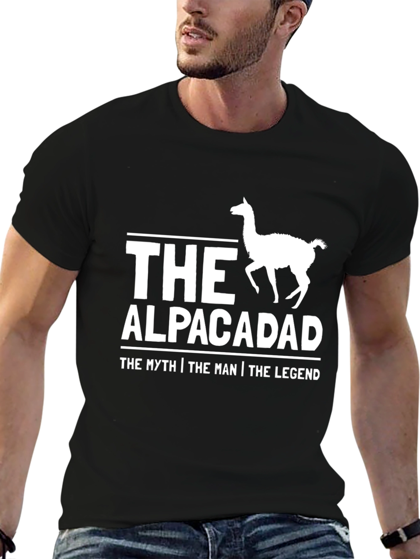 Alpacadad T-Shirt - The Myth The Man The Legend