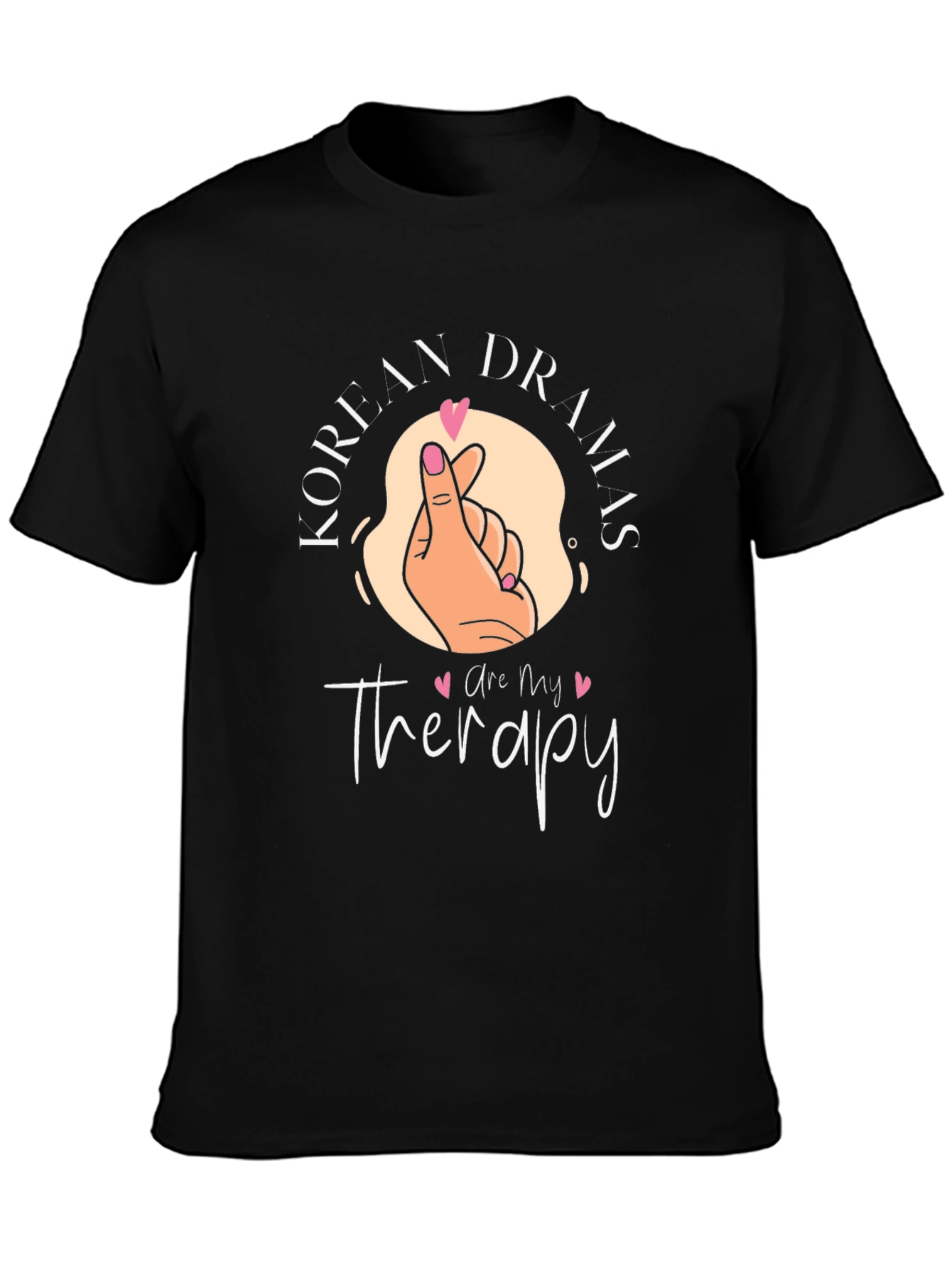 Korean Drama Therapy Tee - K-Drama Lover T-Shirt