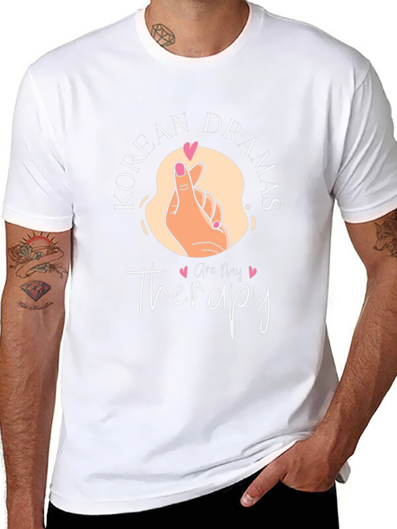 Korean Drama Therapy Tee - K-Drama Lover T-Shirt