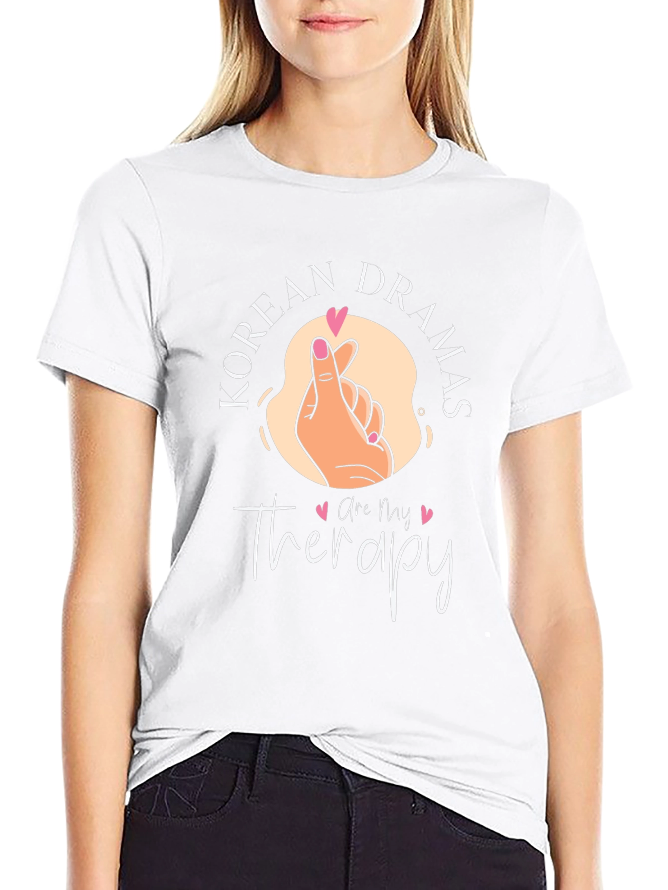 Korean Drama Therapy Tee - K-Drama Lover T-Shirt