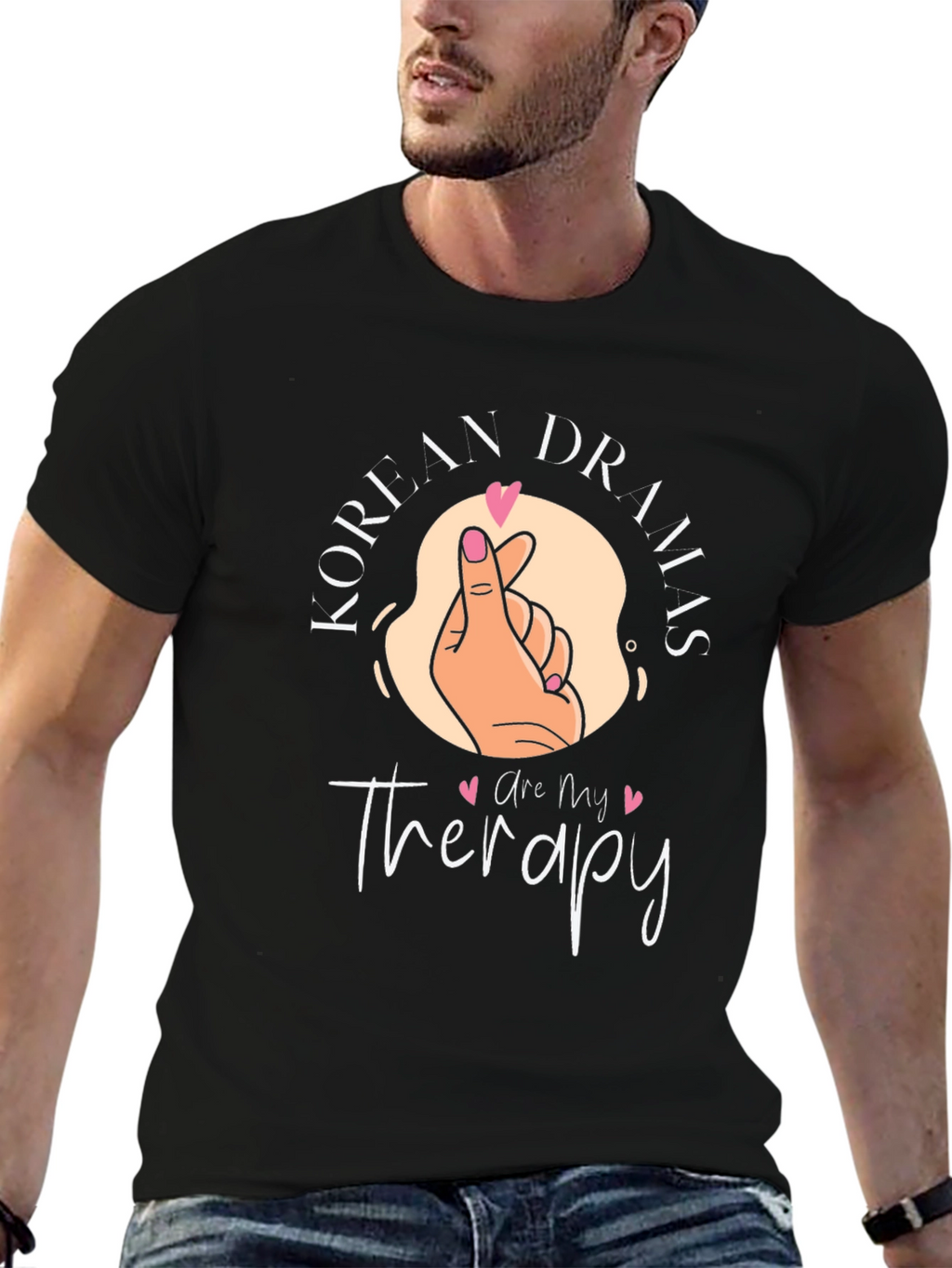 Korean Drama Therapy Tee - K-Drama Lover T-Shirt