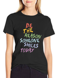 Be the Reason Rainbow Graphic Tee - Smiles Today