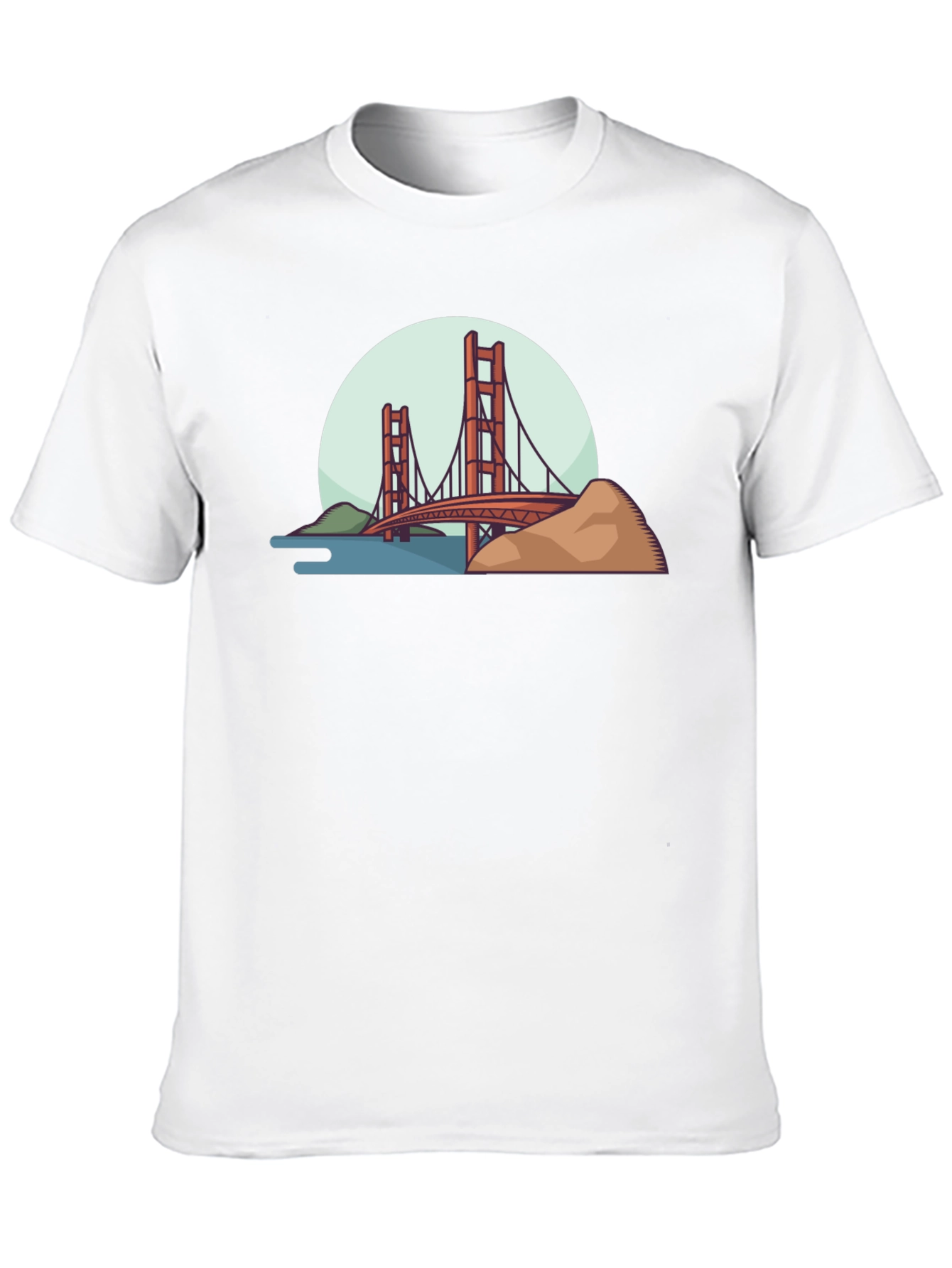 Golden Gate Bridge Graphic T-Shirt