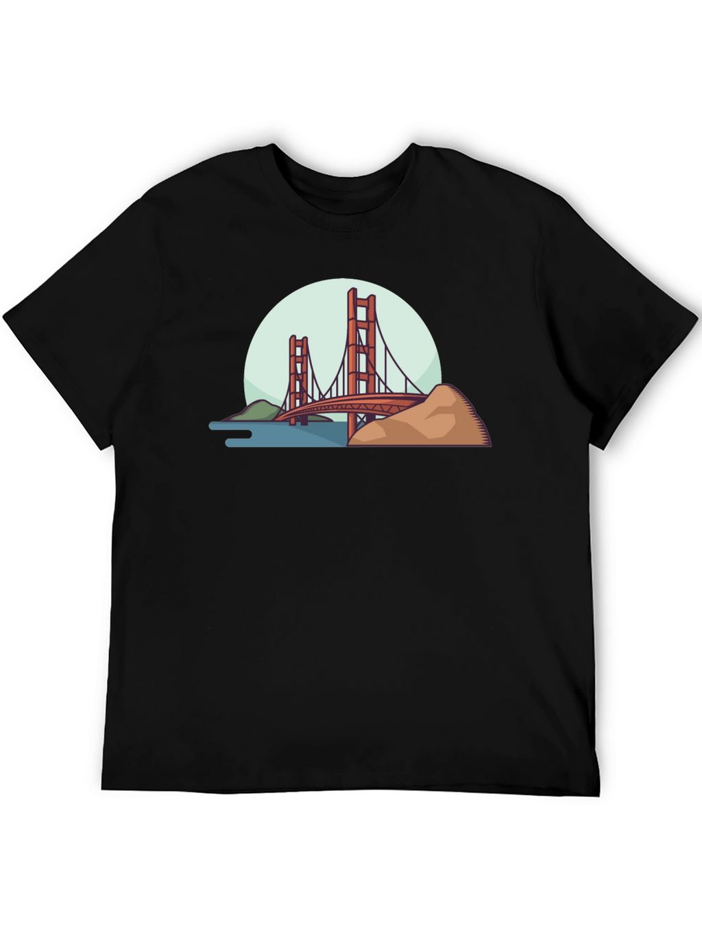 Golden Gate Bridge Graphic T-Shirt
