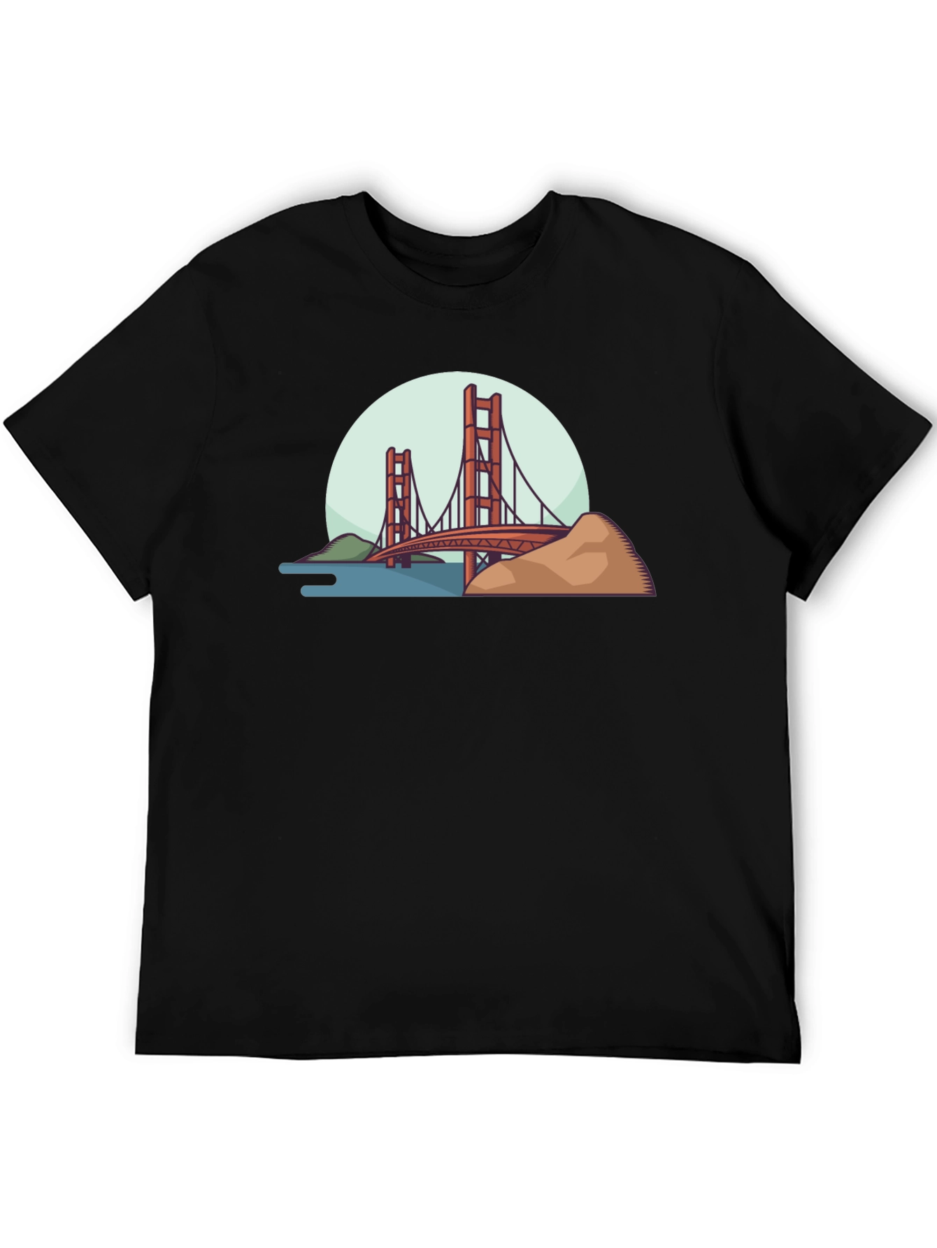 Golden Gate Bridge Graphic T-Shirt