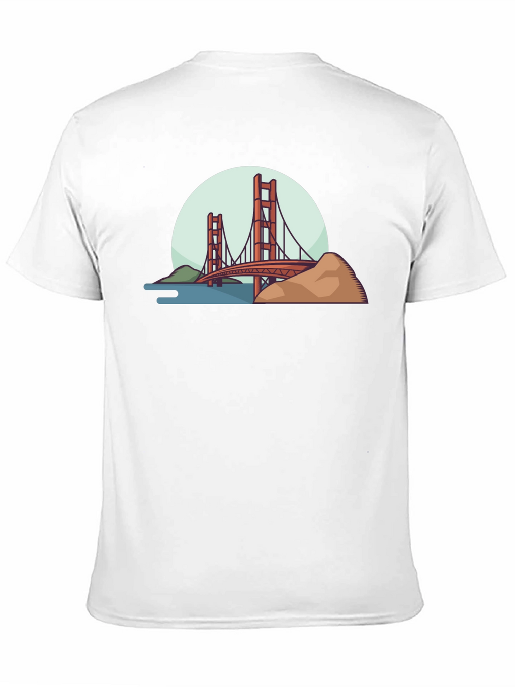 Golden Gate Bridge Graphic T-Shirt