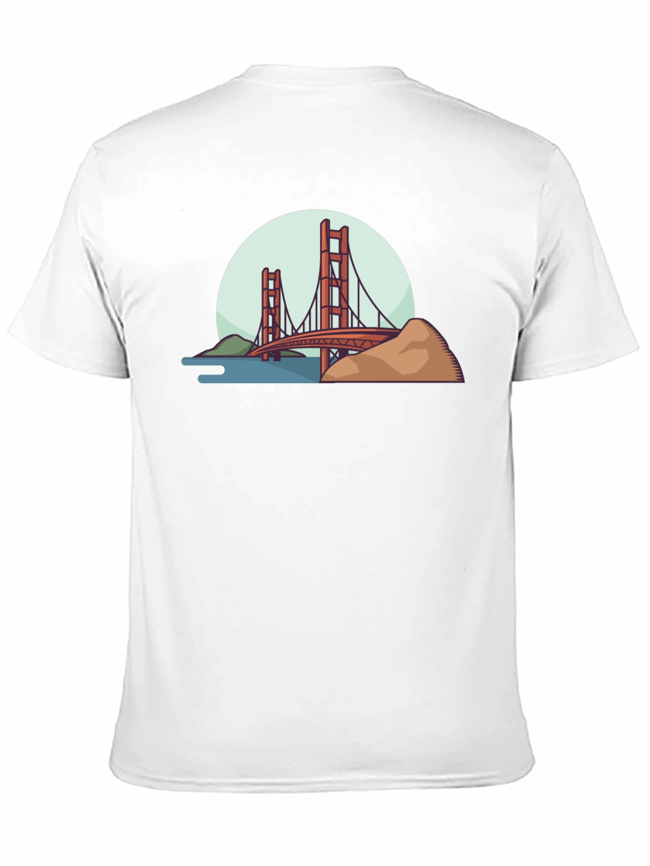 Golden Gate Bridge Graphic T-Shirt