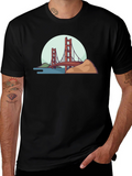 Golden Gate Bridge Graphic T-Shirt