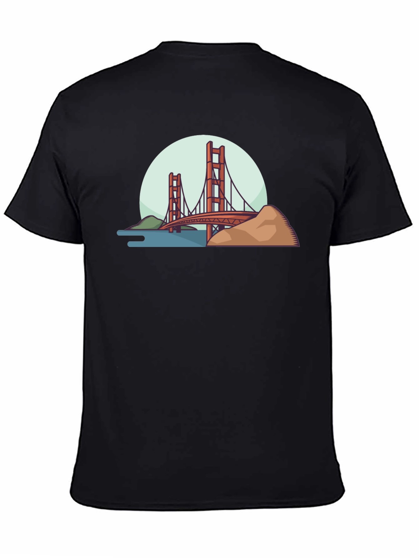 Golden Gate Bridge Graphic T-Shirt