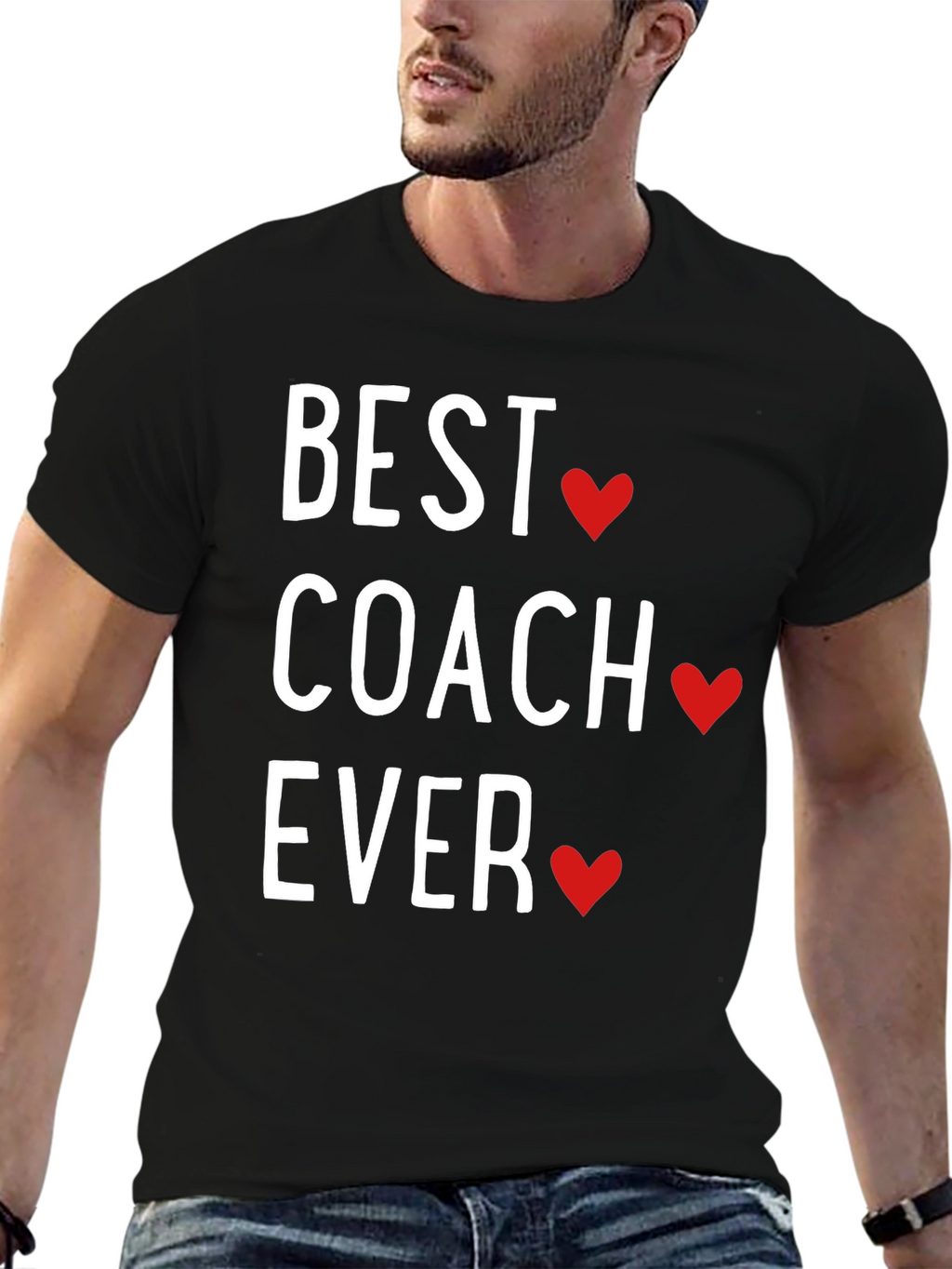 Best Coach Ever T-Shirt Gift