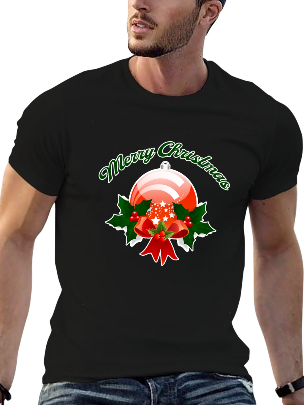 Merry Christmas Graphic T-Shirt