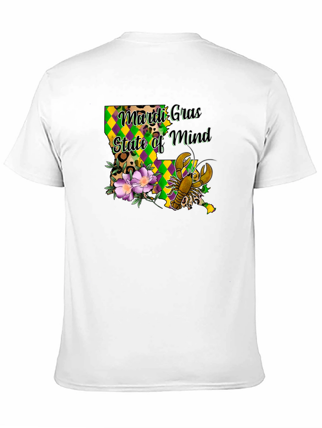 Mardi Gras State of Mind Louisiana T-Shirt