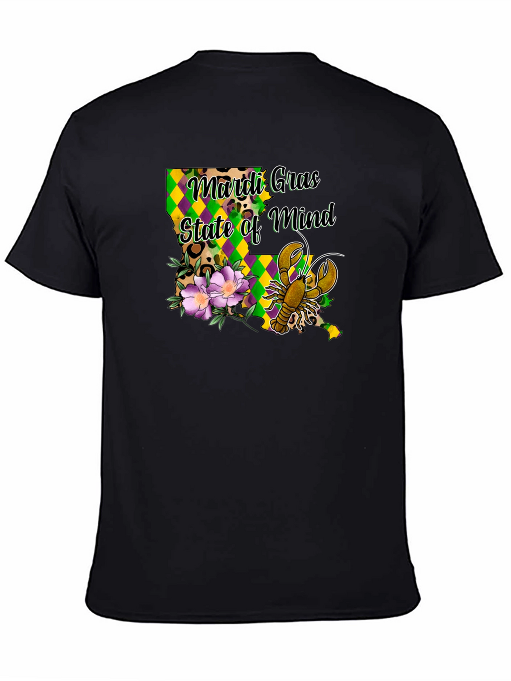 Mardi Gras State of Mind Louisiana T-Shirt