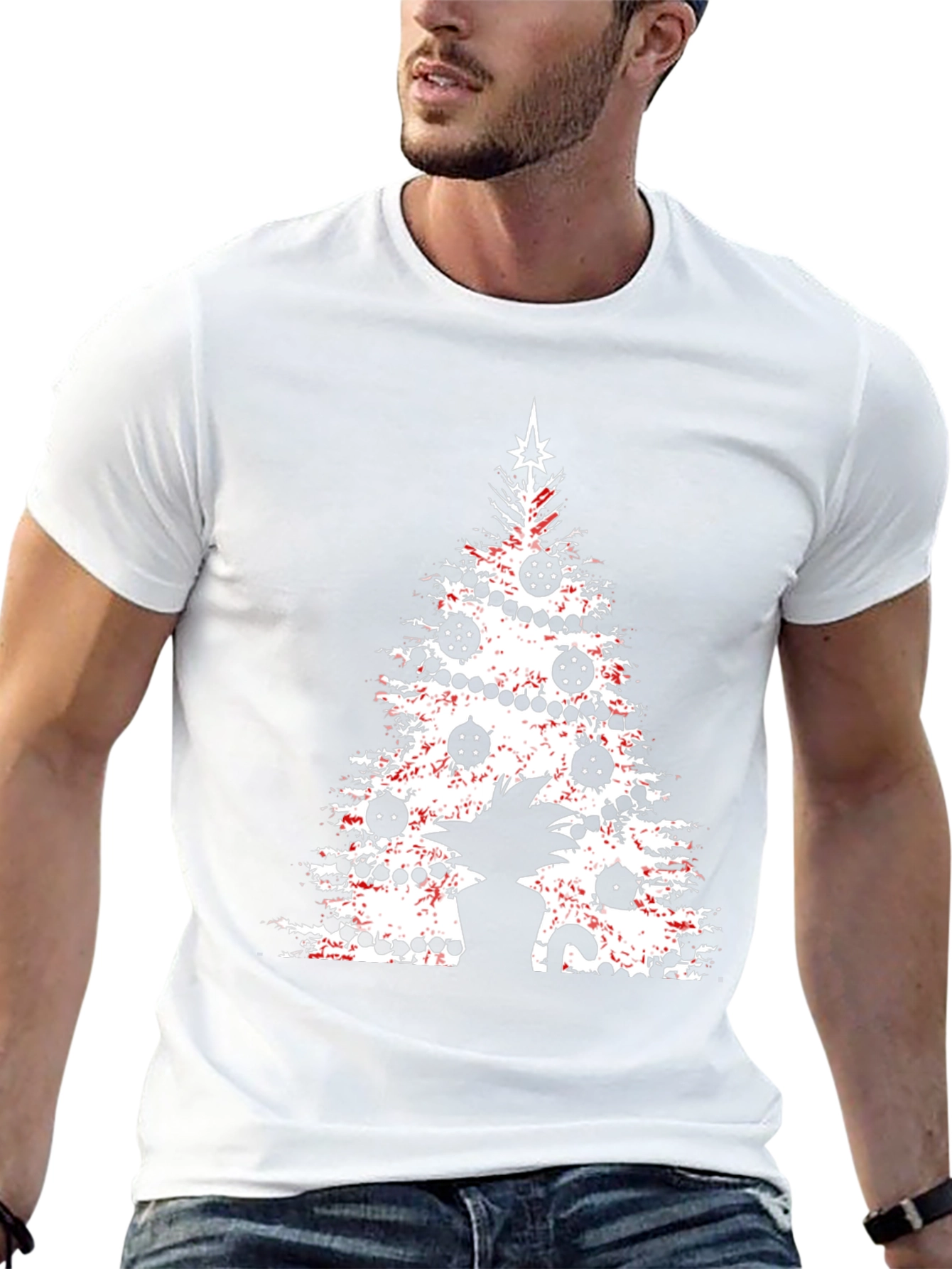 Dragon Ball Z Christmas Tree T-Shirt