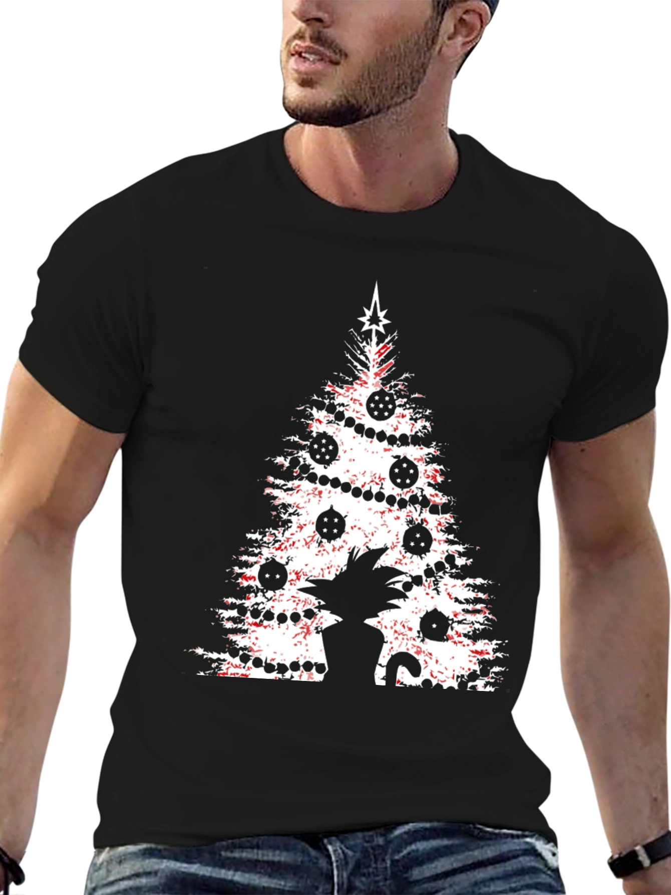 Dragon Ball Z Christmas Tree T-Shirt