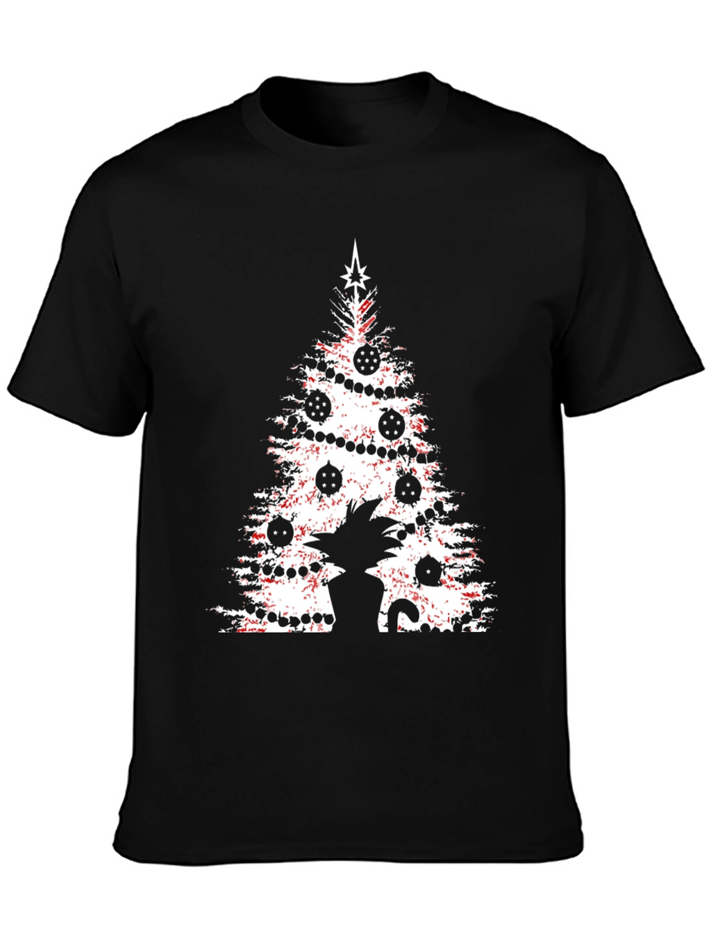 Dragon Ball Z Christmas Tree T-Shirt