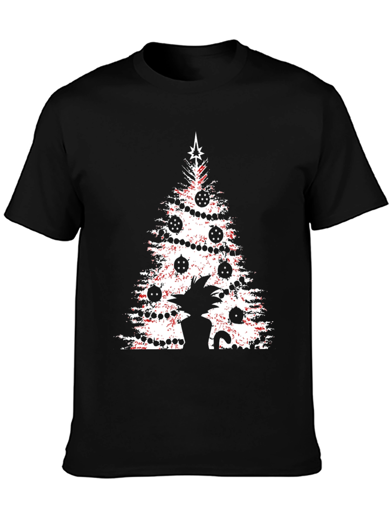 Dragon Ball Z Christmas Tree T-Shirt