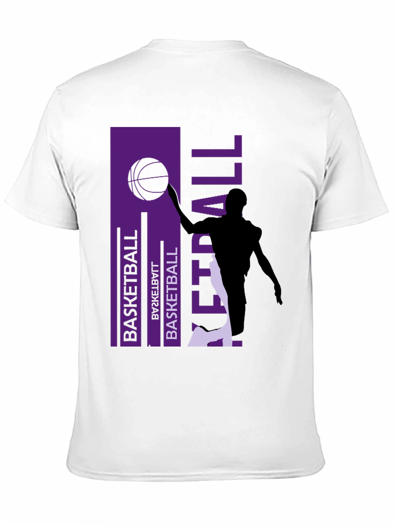 Basketball Graphic Print Tee - Stylish Activewear