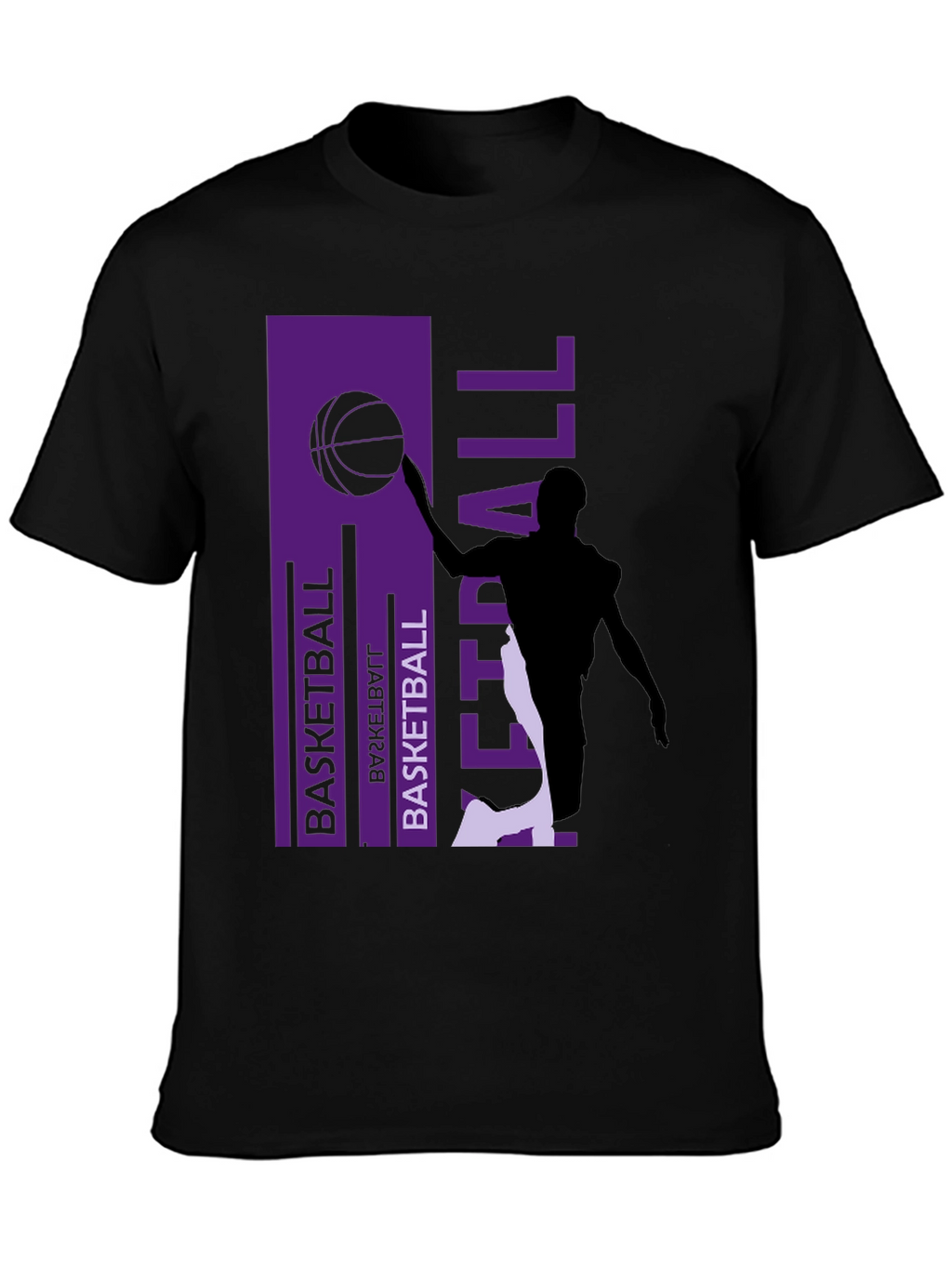 Basketball Graphic Print Tee - Stylish Activewear