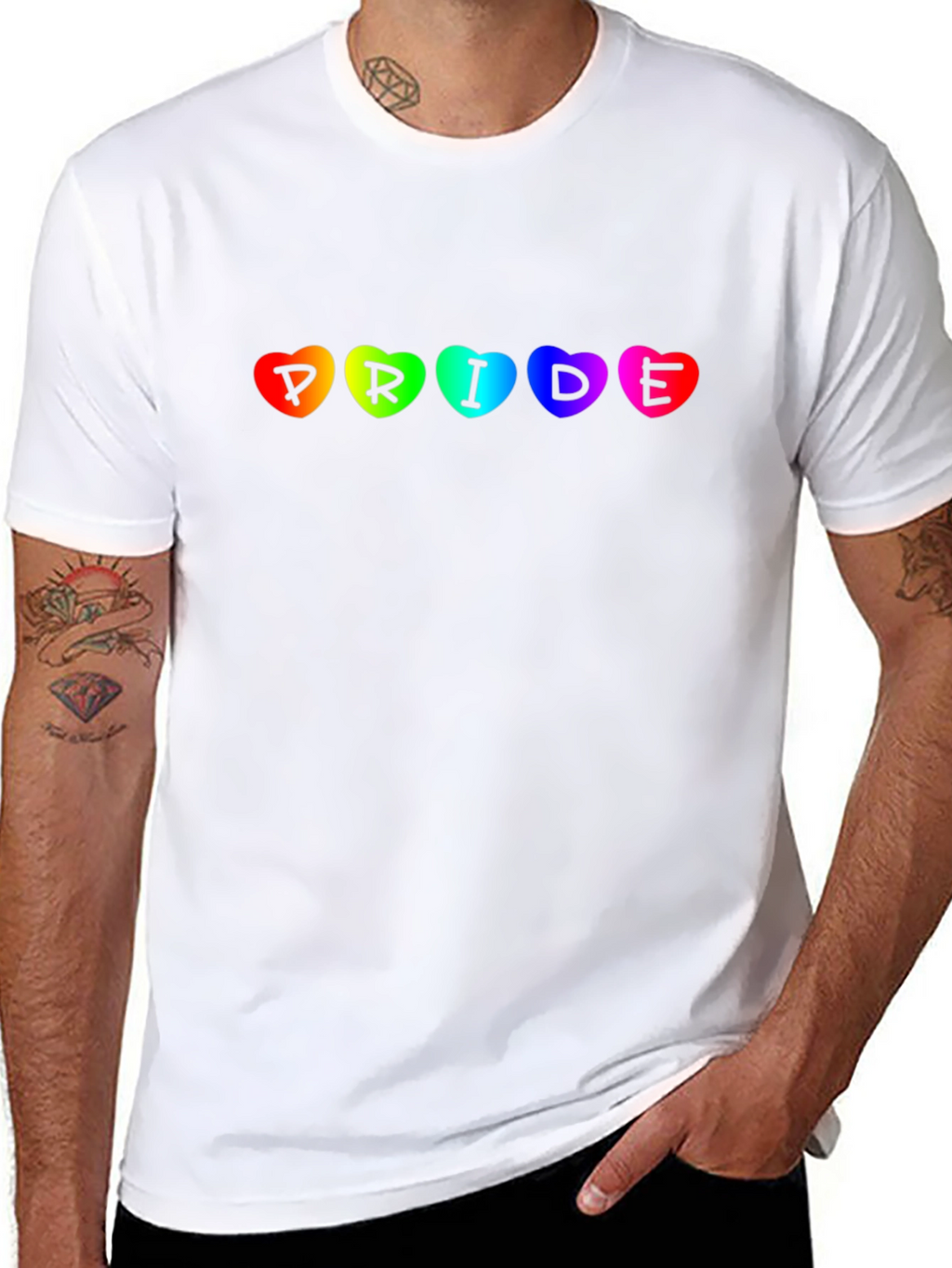 Pride Rainbow Heart T-Shirt
