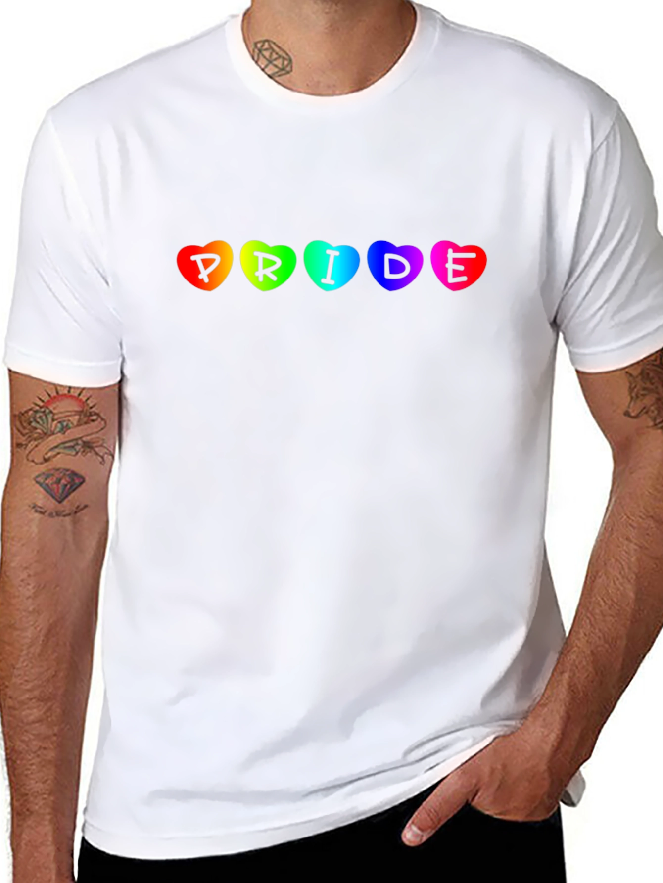 Pride Rainbow Heart T-Shirt