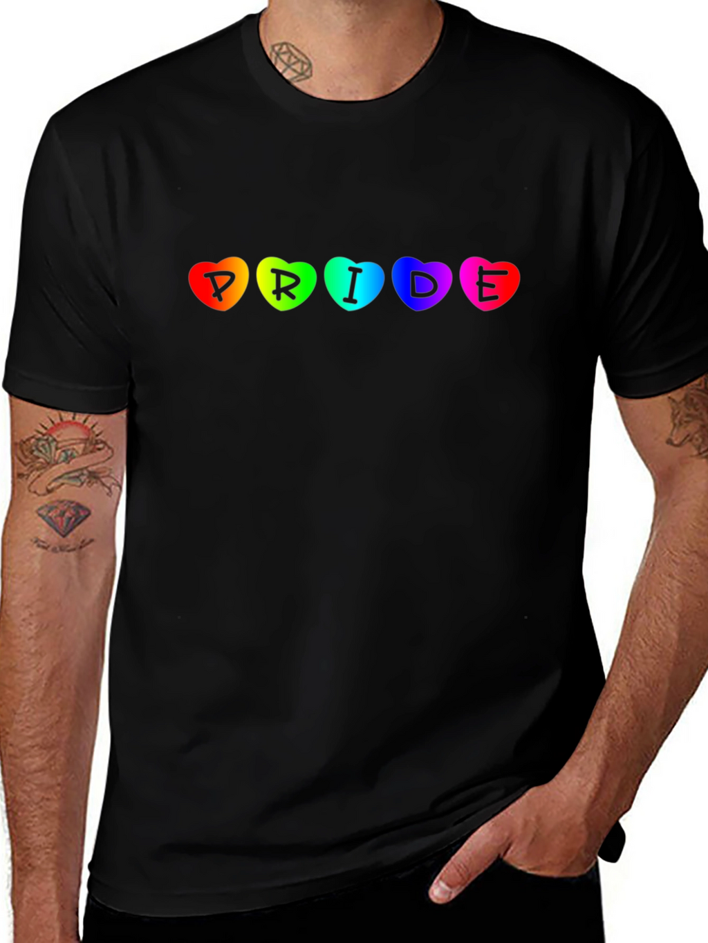 Pride Rainbow Heart T-Shirt