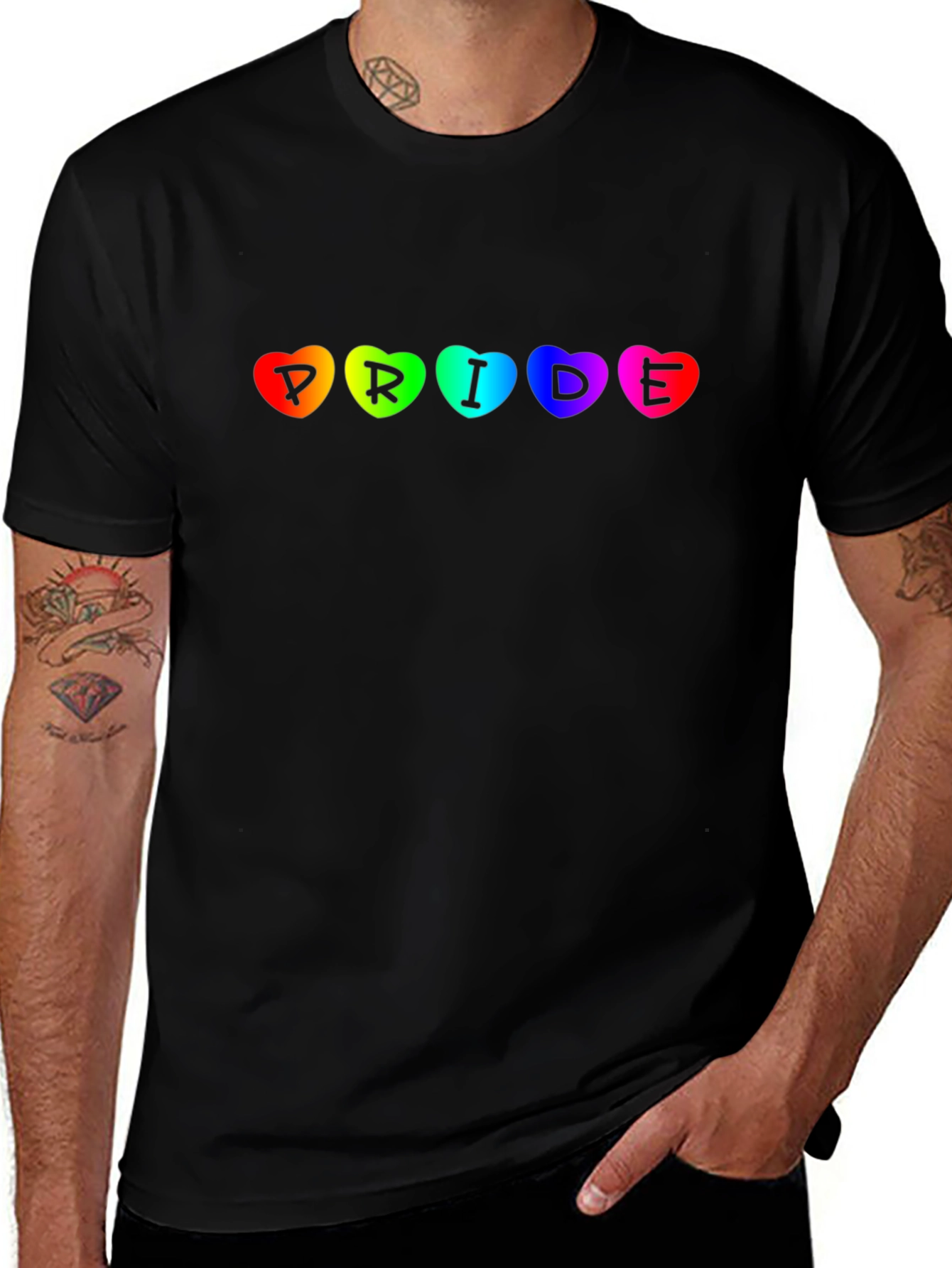 Pride Rainbow Heart T-Shirt