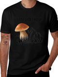 Veni Vidi Trovi Mushroom Graphic Tee