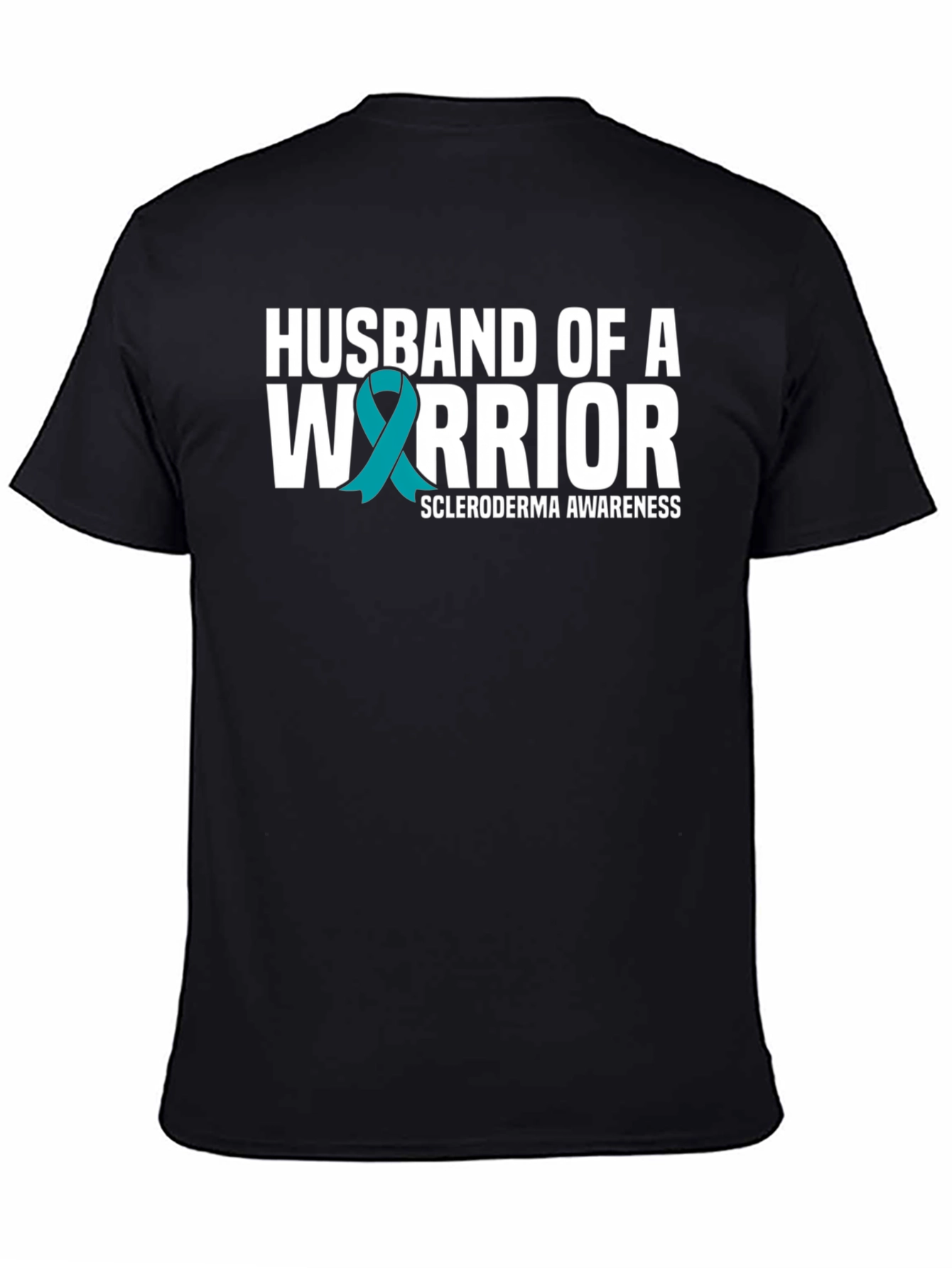 Husband of a Warrior Scleroderma Awareness T-Shirt