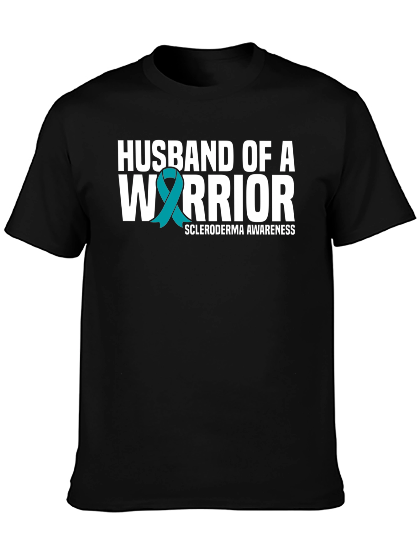 Husband of a Warrior Scleroderma Awareness T-Shirt