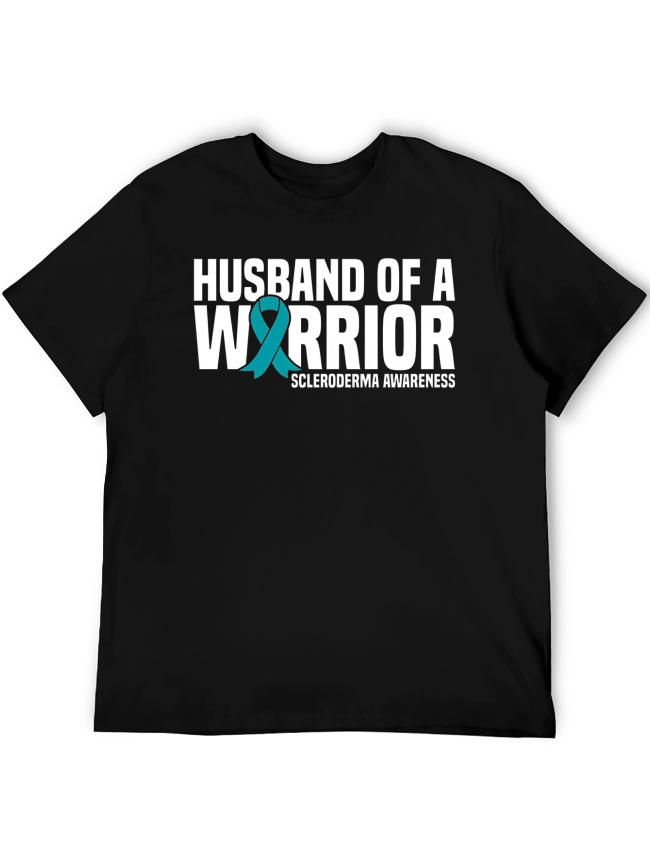Husband of a Warrior Scleroderma Awareness T-Shirt
