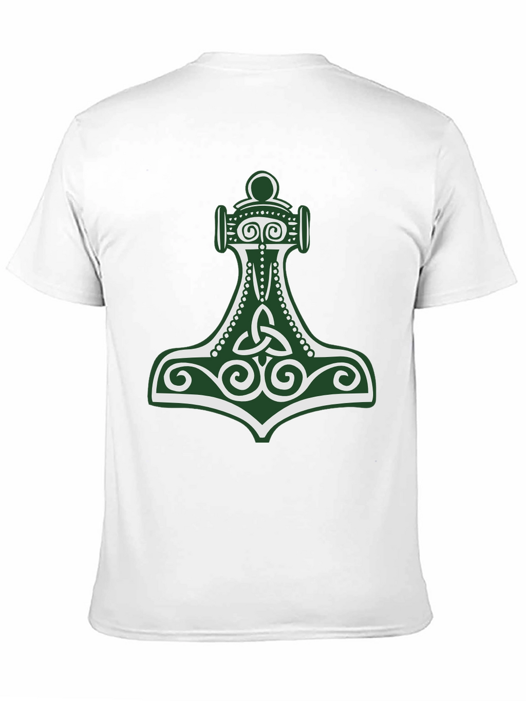 Viking Hammer Graphic Tee - Black