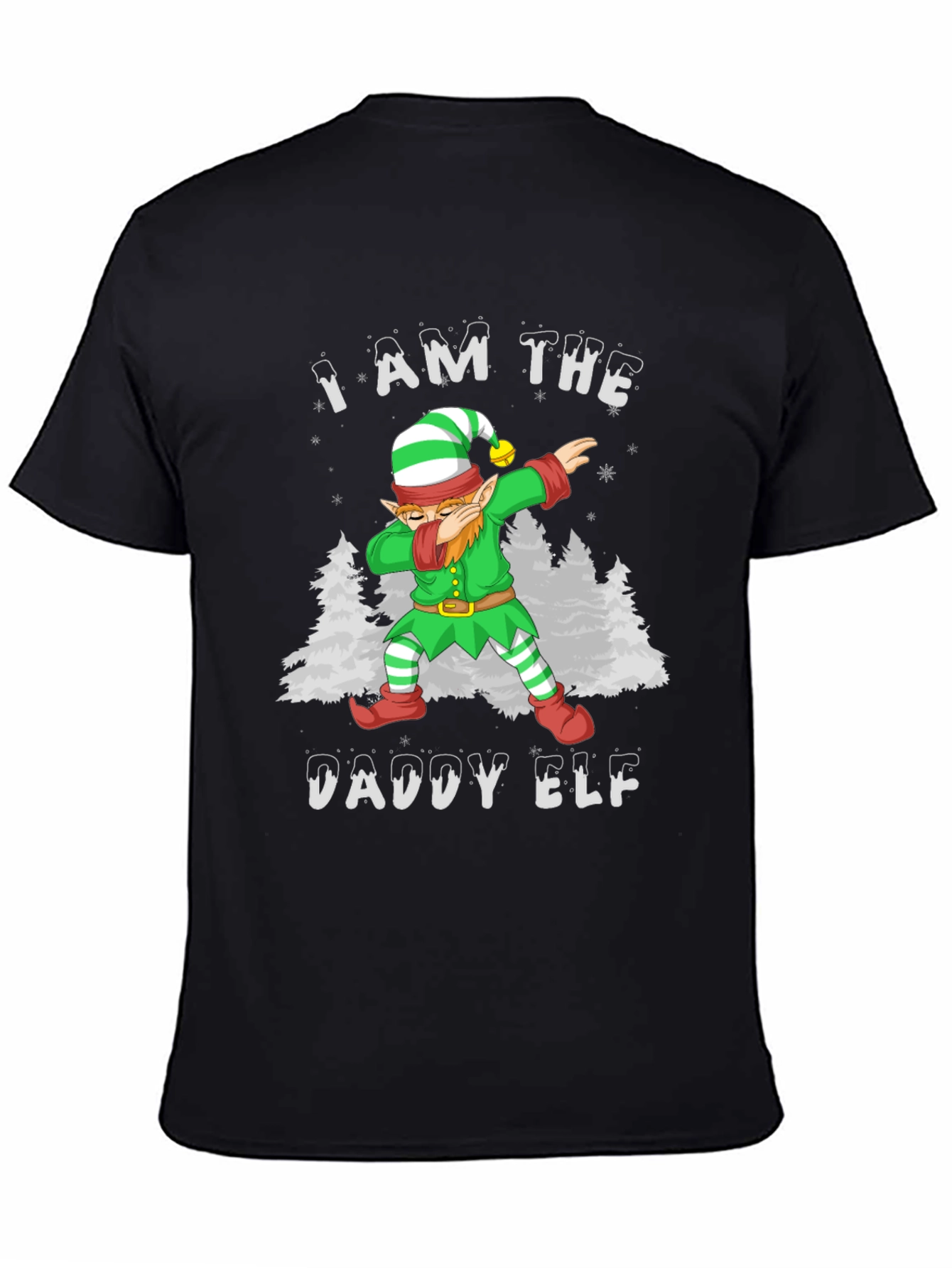 I am the Daddy Elf T-Shirt Christmas Holiday Tee