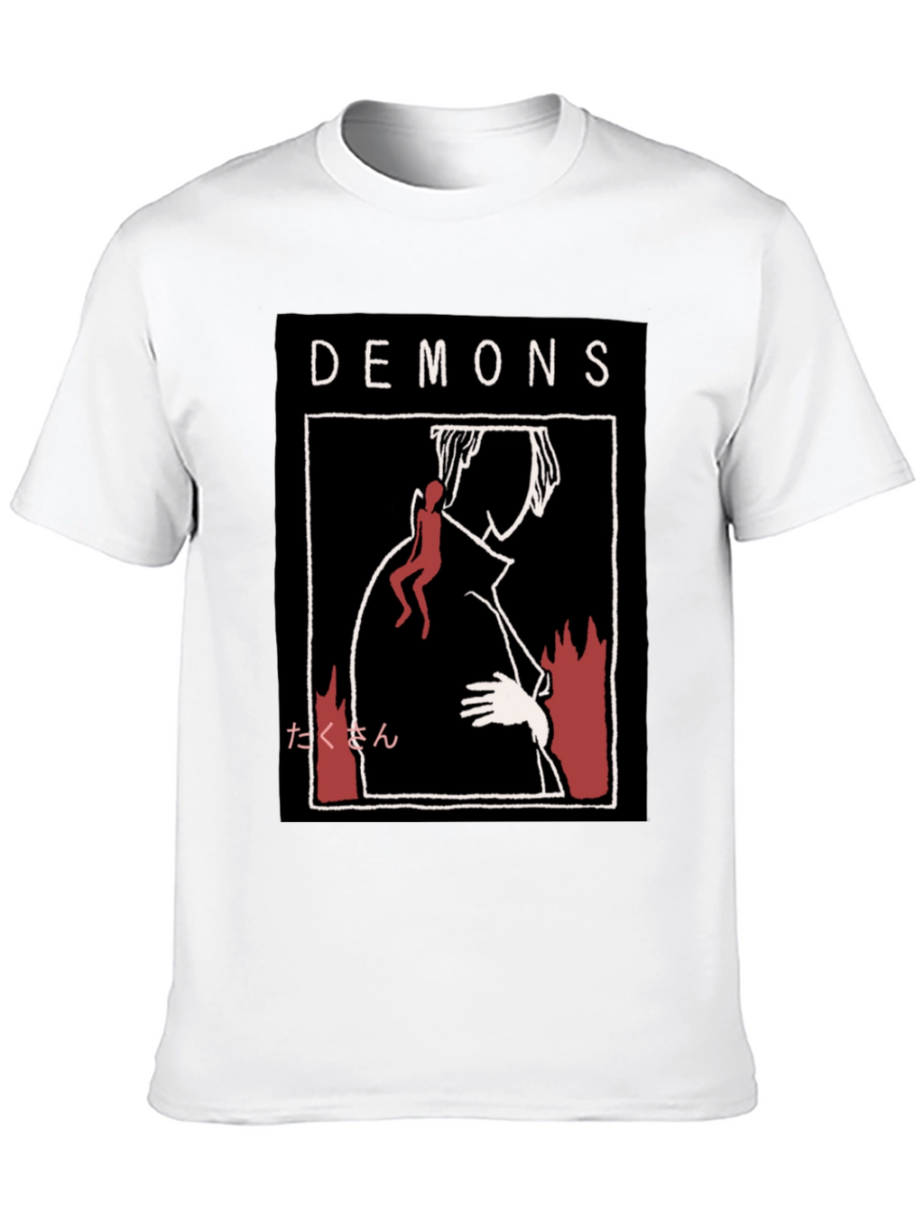 Demons Graphic Print T-Shirt