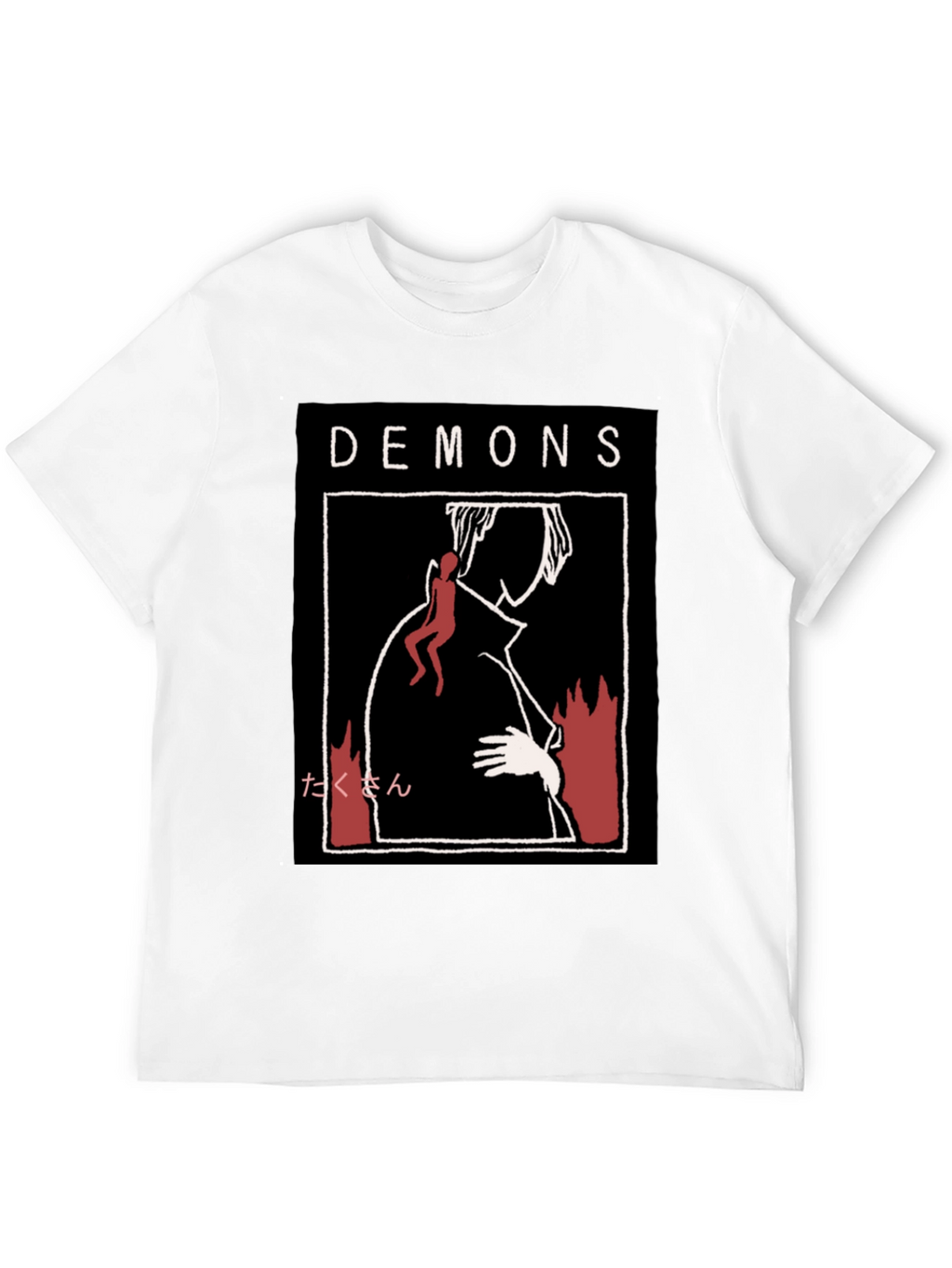 Demons Graphic Print T-Shirt