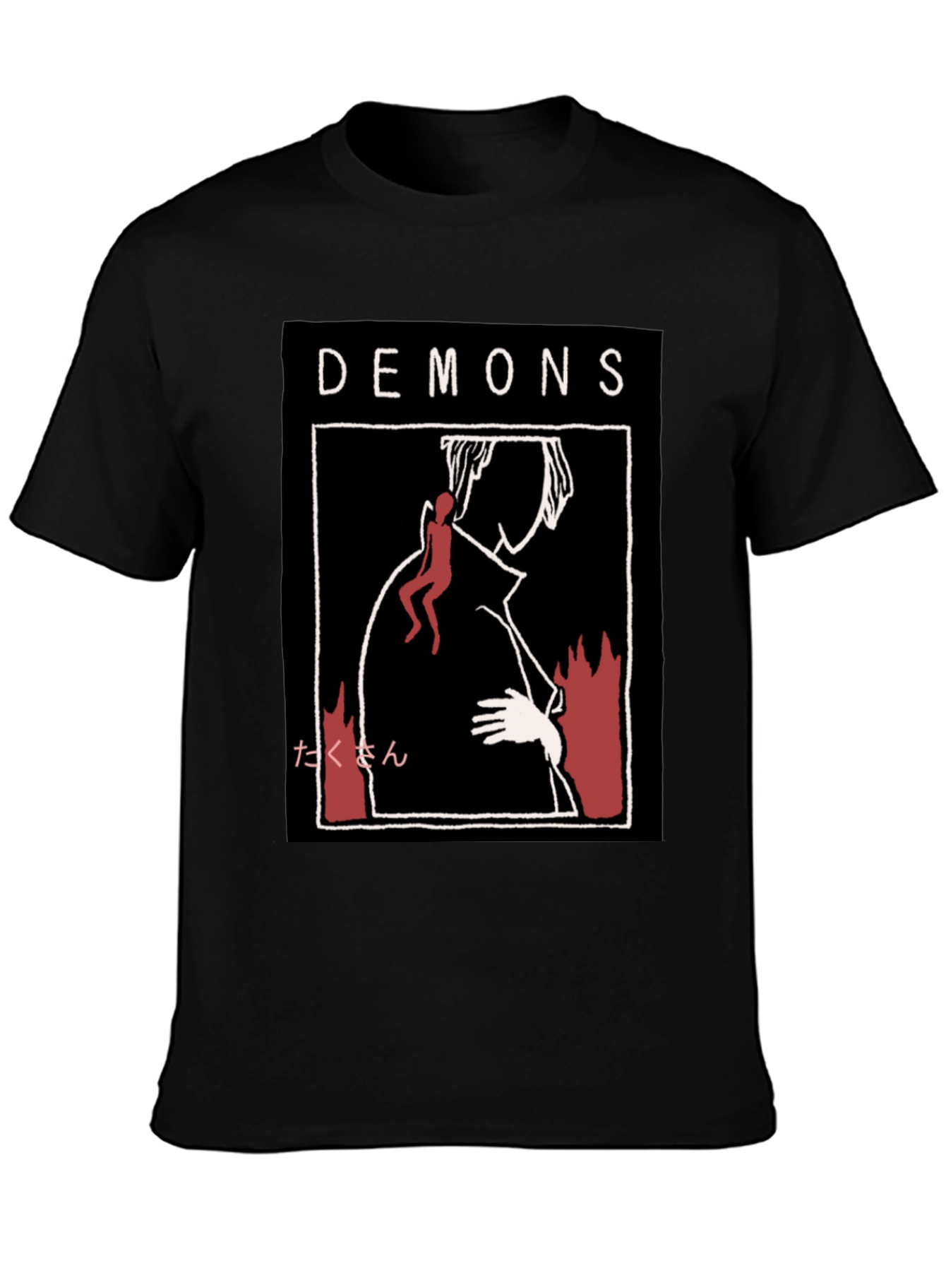Demons Graphic Print T-Shirt