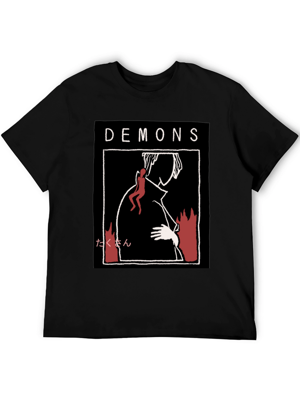 Demons Graphic Print T-Shirt