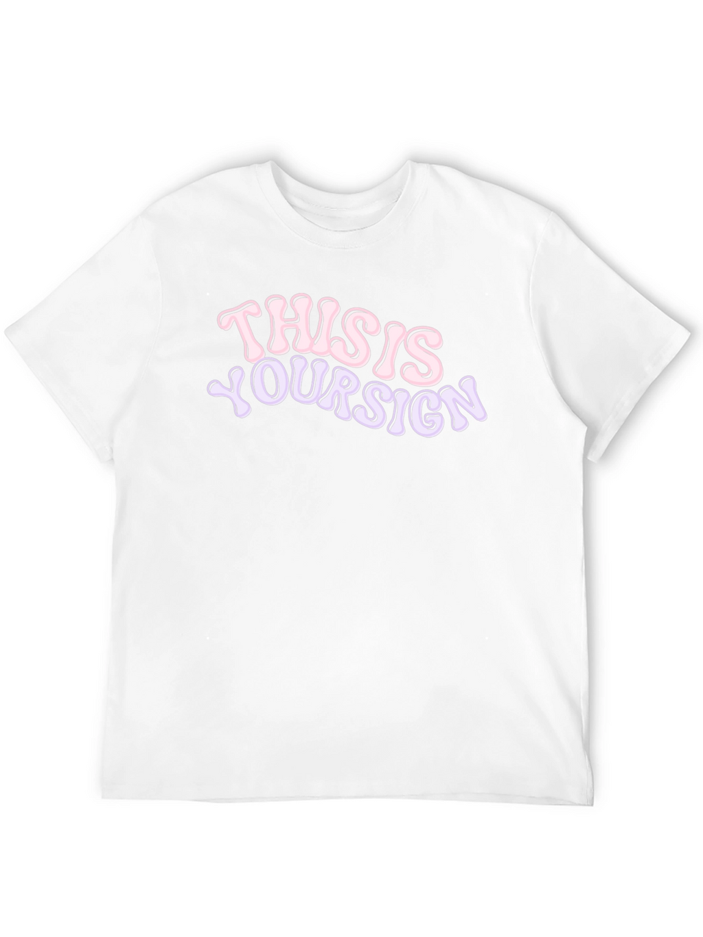 This is Your Sign Graphic Tee - Black