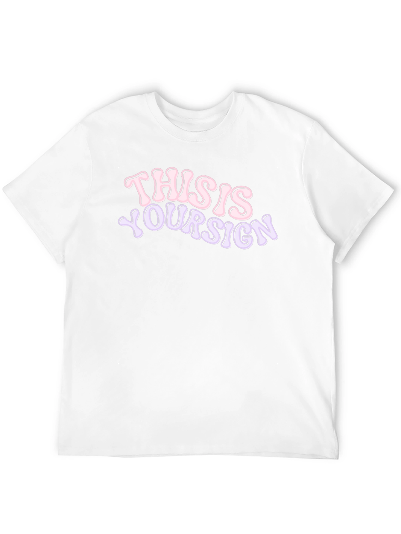 This is Your Sign Graphic Tee - Black