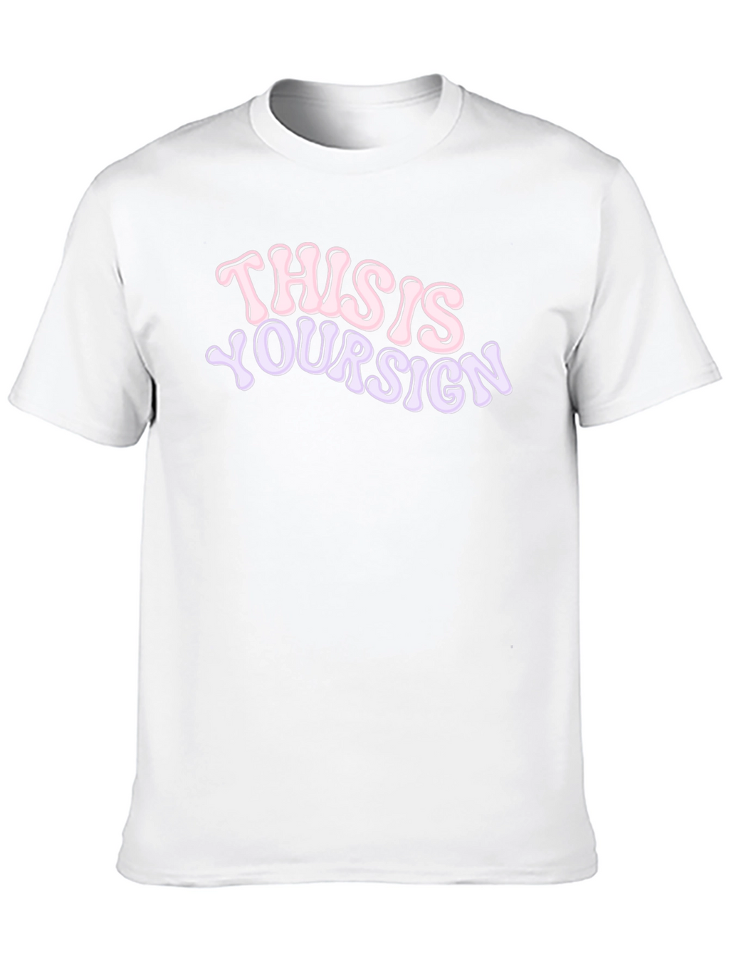 This is Your Sign Graphic Tee - Black