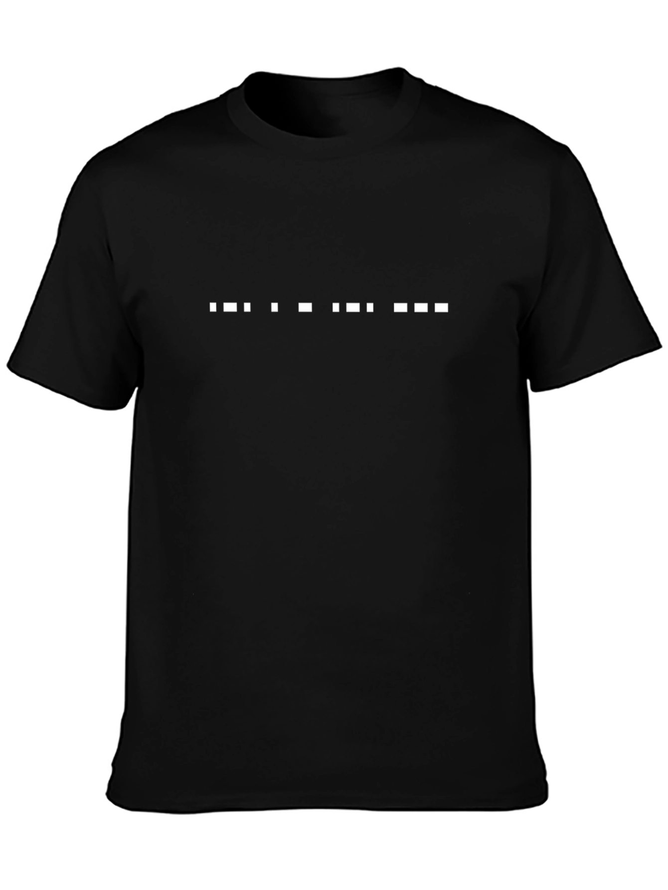 Morse Code T-Shirt - Cool & Quirky Cotton Tee