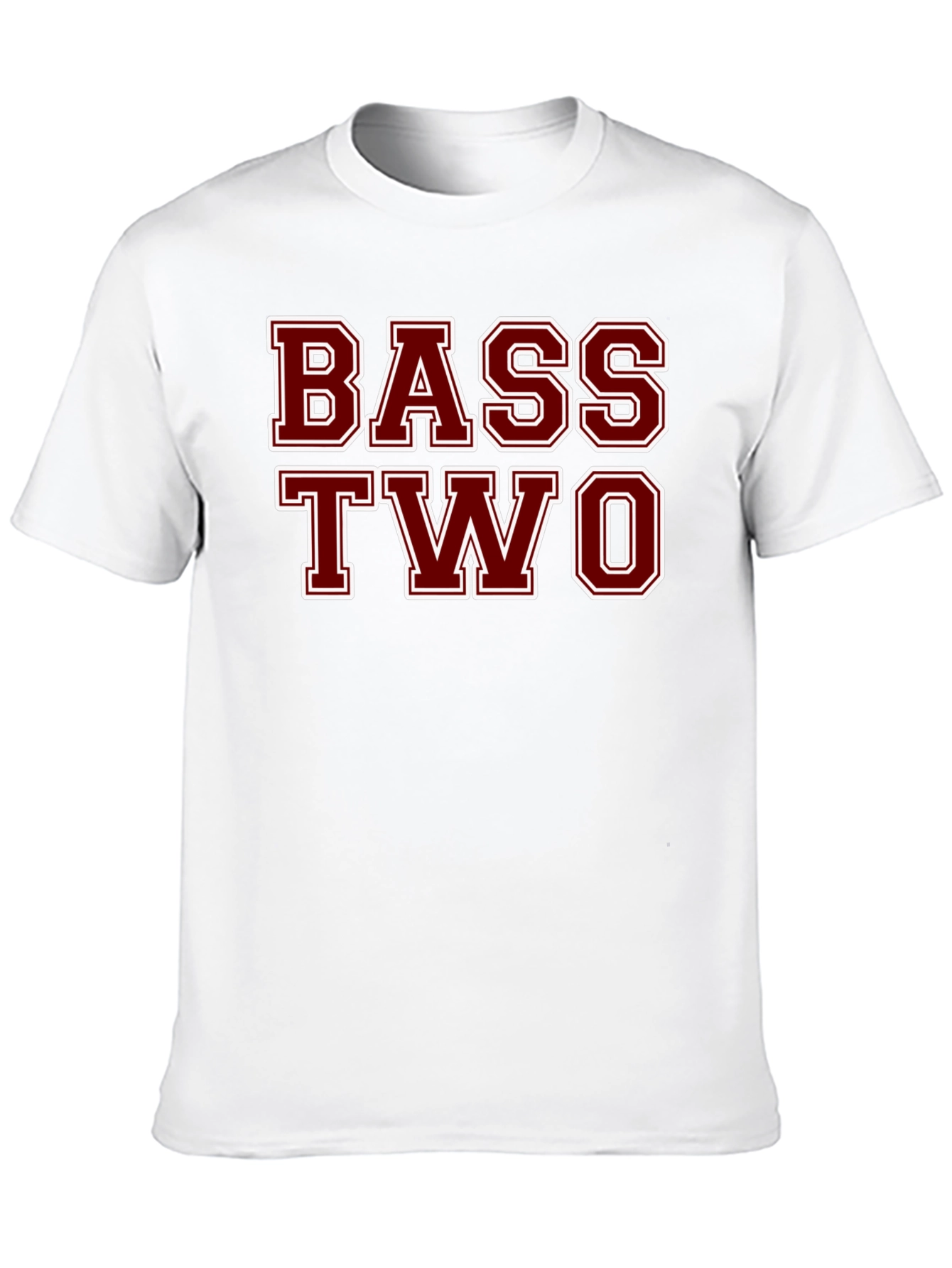 Bass Two Graphic T-Shirt - Black Cotton Tee